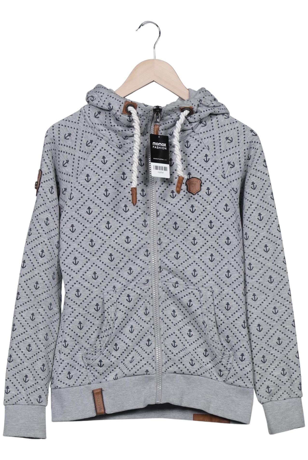 

Naketano Damen Kapuzenpullover, grau, Gr. 36