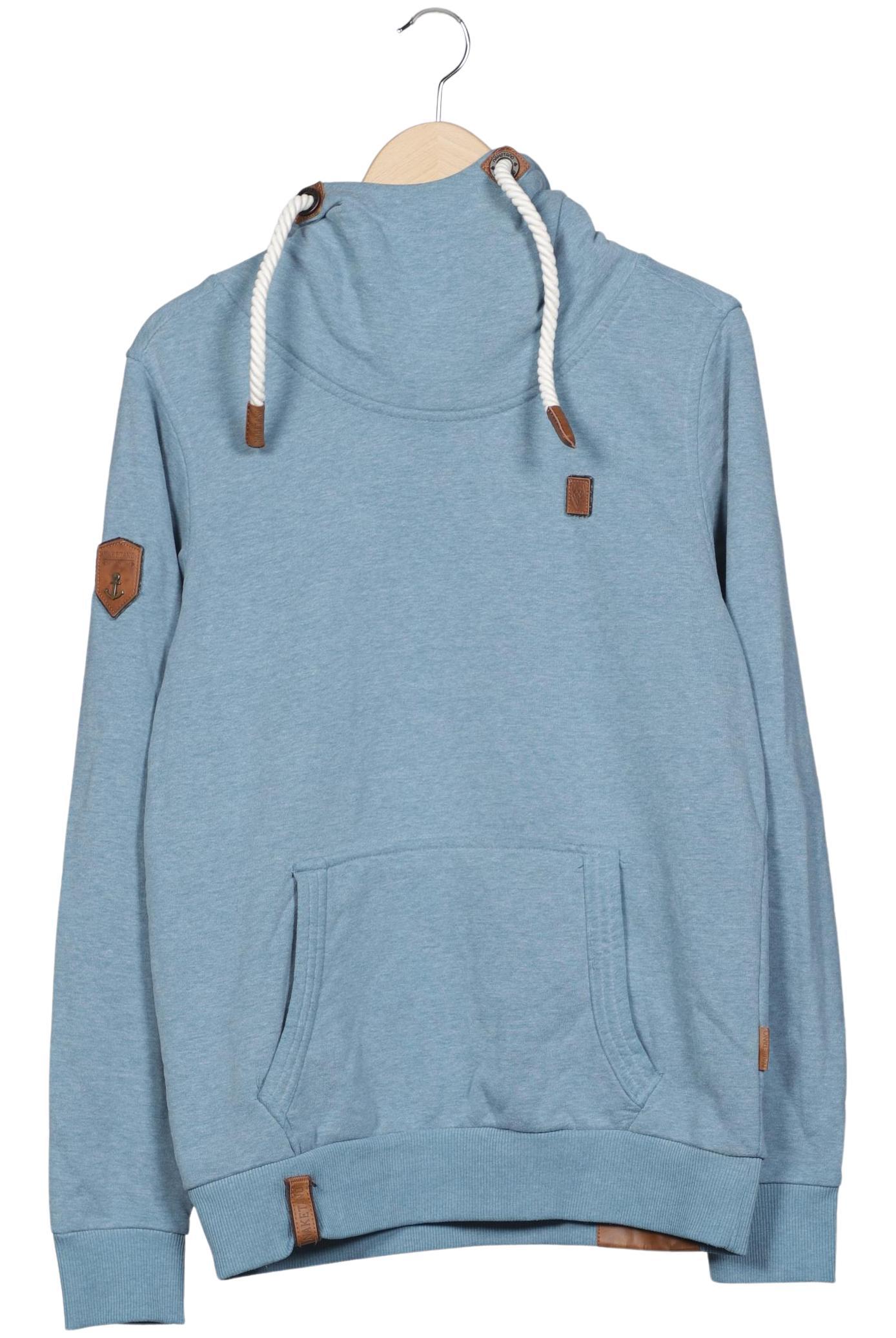 

Naketano Damen Kapuzenpullover, hellblau, Gr. 38
