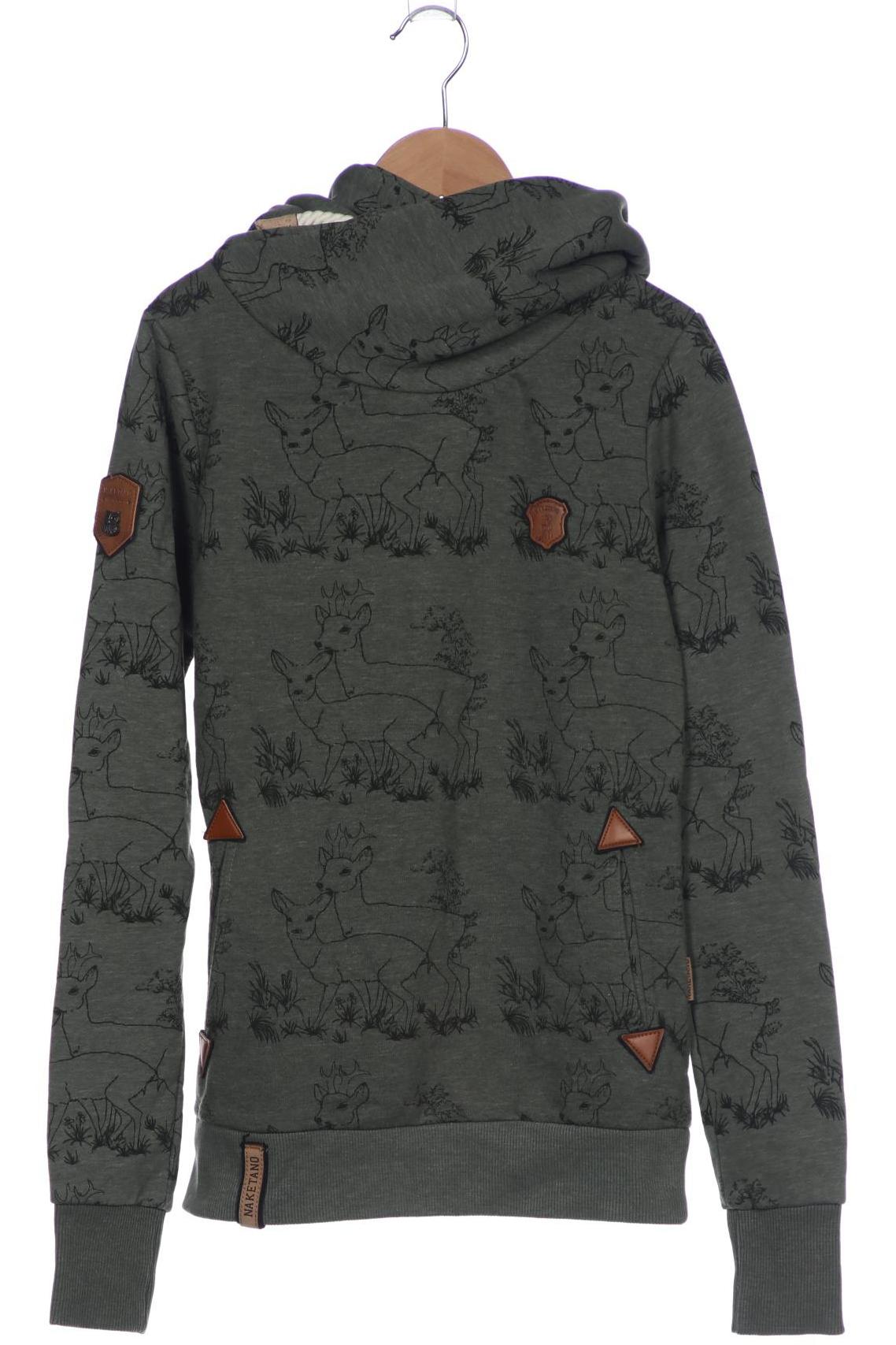 

Naketano Damen Kapuzenpullover, grün, Gr. 36