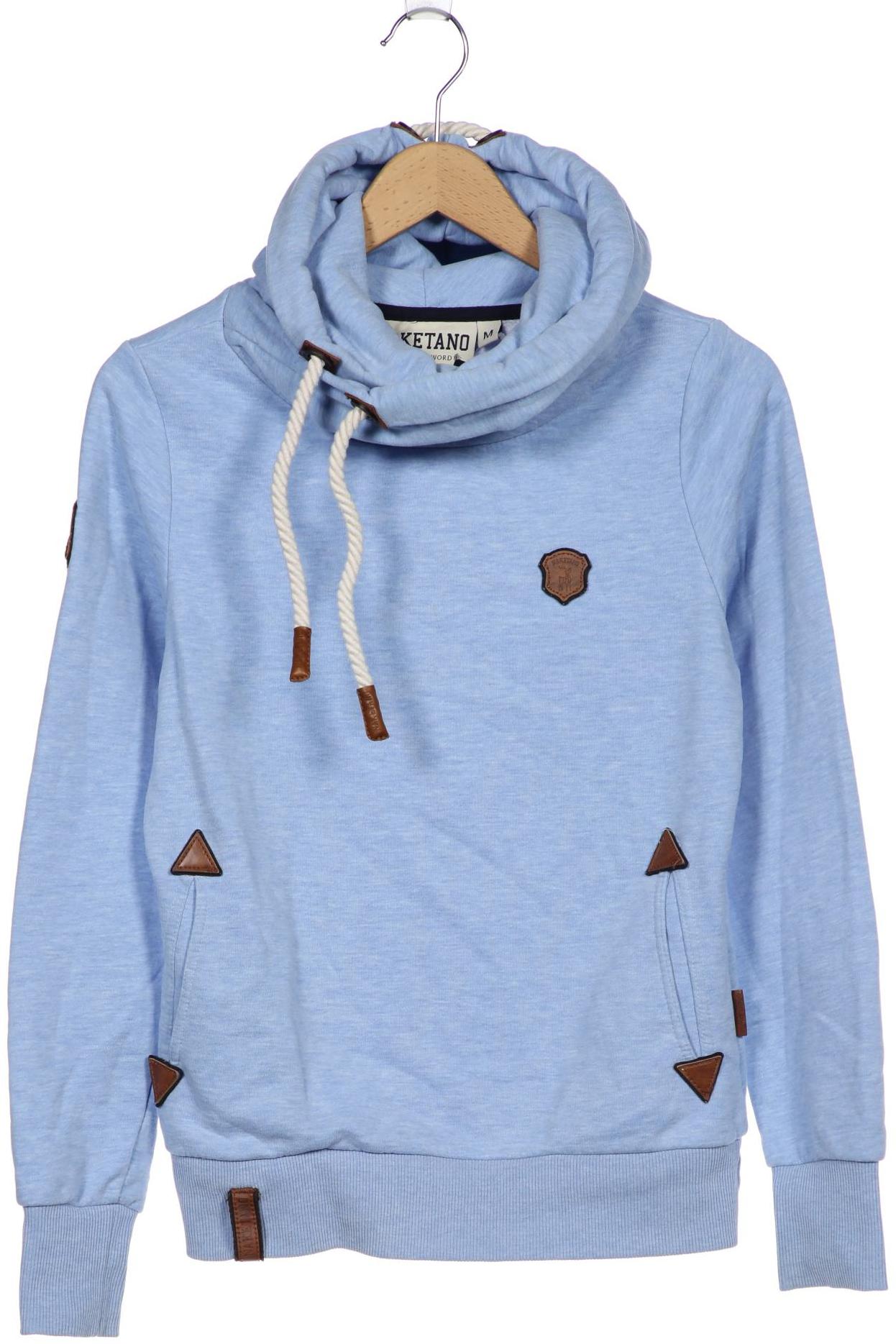 

Naketano Damen Kapuzenpullover, hellblau, Gr. 38