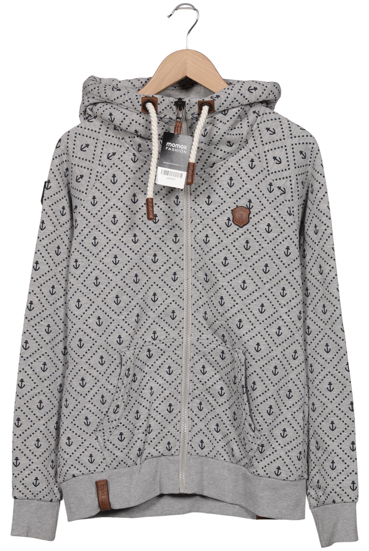 

Naketano Damen Kapuzenpullover, grau, Gr. 44