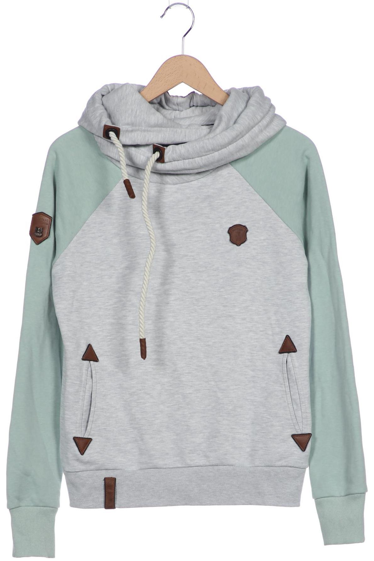 

Naketano Damen Kapuzenpullover, grau, Gr. 42