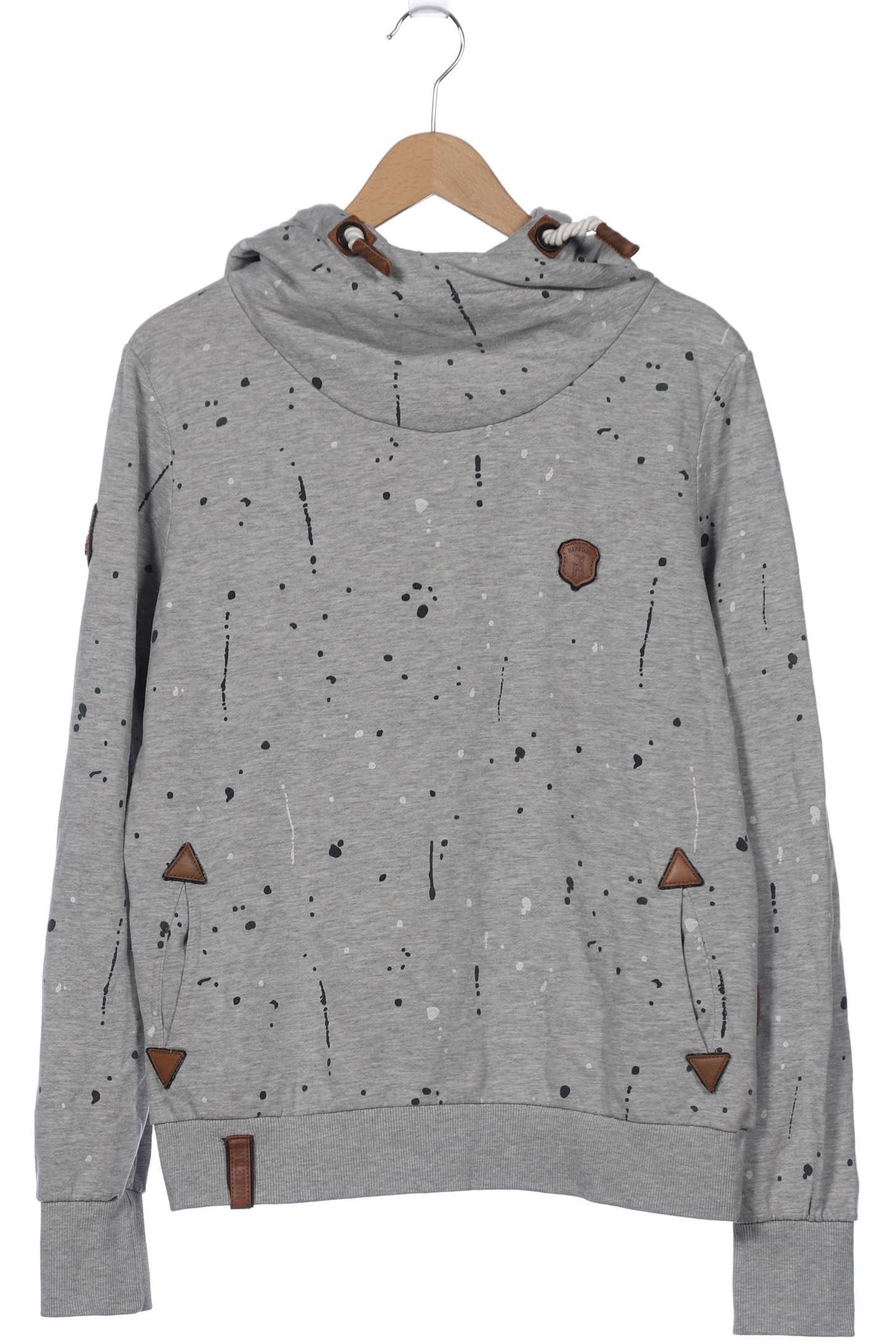 

Naketano Damen Kapuzenpullover, grau, Gr. 44