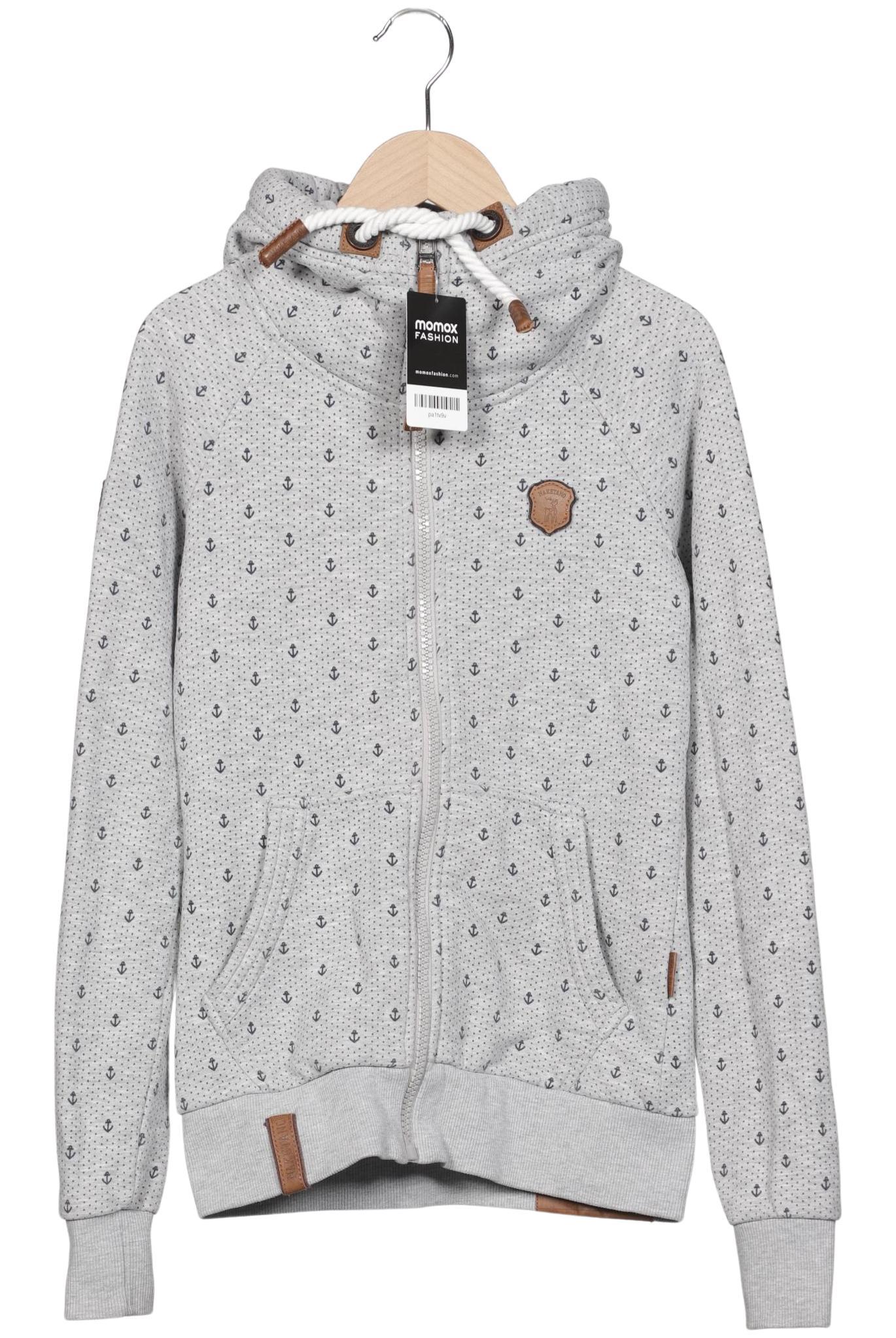 

Naketano Damen Kapuzenpullover, grau, Gr. 34