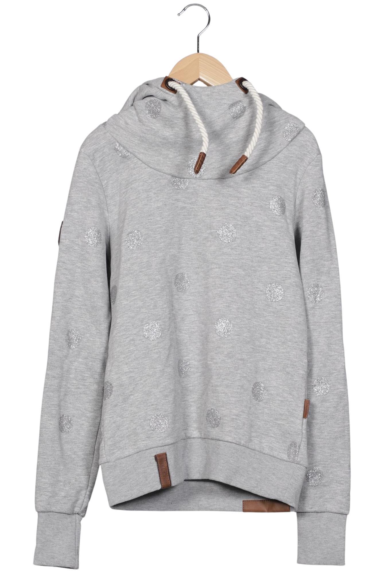 

Naketano Damen Kapuzenpullover, grau, Gr. 36