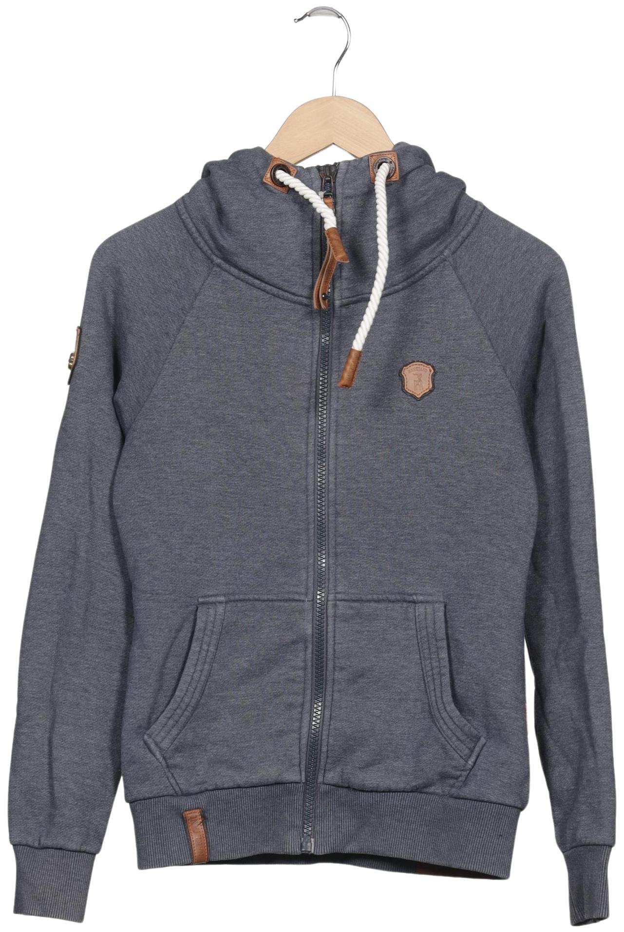 

Naketano Damen Kapuzenpullover, grau, Gr. 36