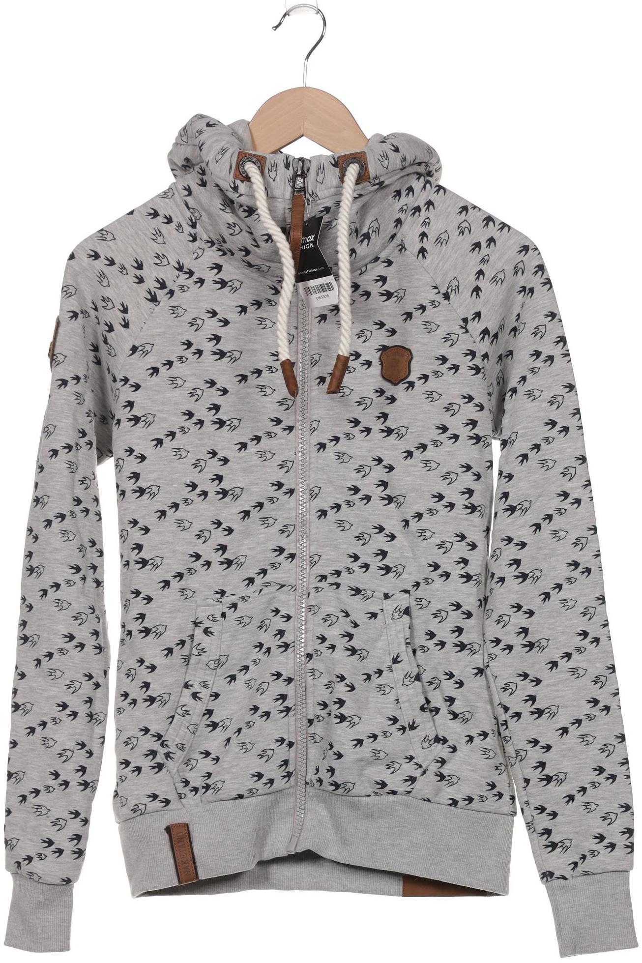 

Naketano Damen Kapuzenpullover, grau, Gr. 38