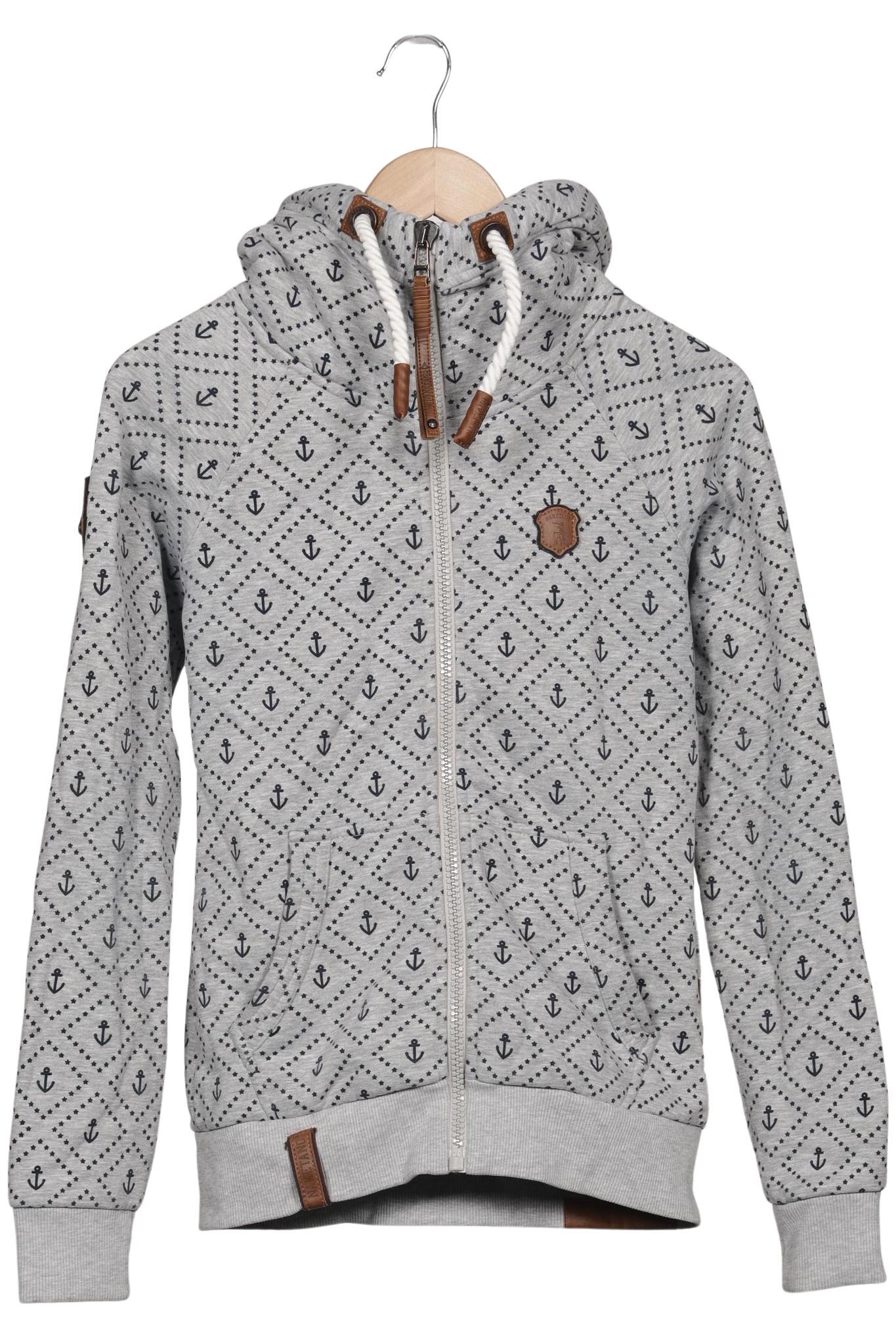 

Naketano Damen Kapuzenpullover, grau, Gr. 36