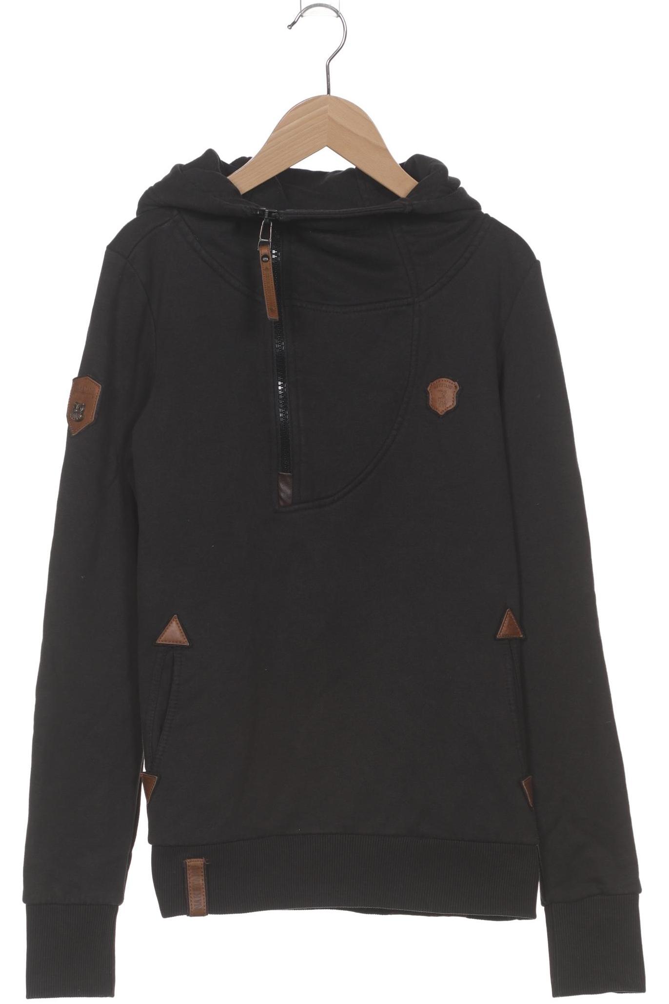 

Naketano Damen Kapuzenpullover, schwarz, Gr. 38