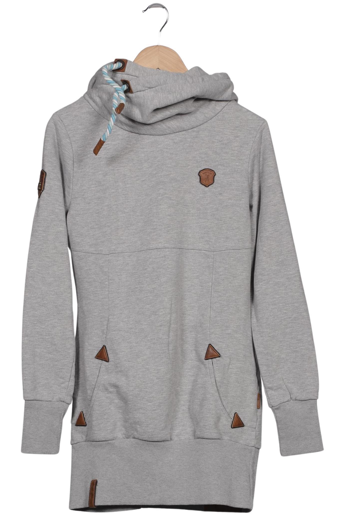 

Naketano Damen Kapuzenpullover, grau, Gr. 42