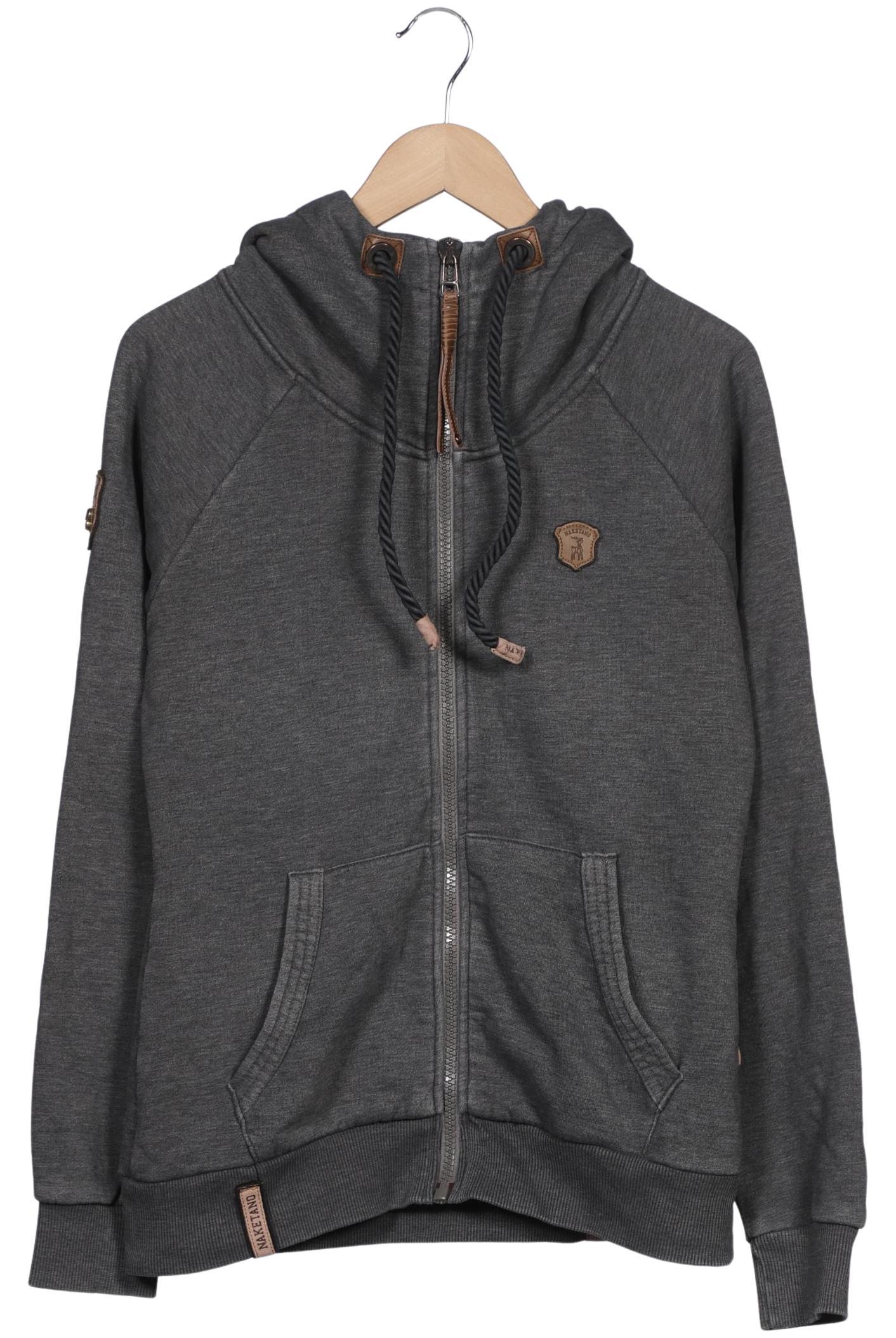 

Naketano Damen Kapuzenpullover, grau, Gr. 42