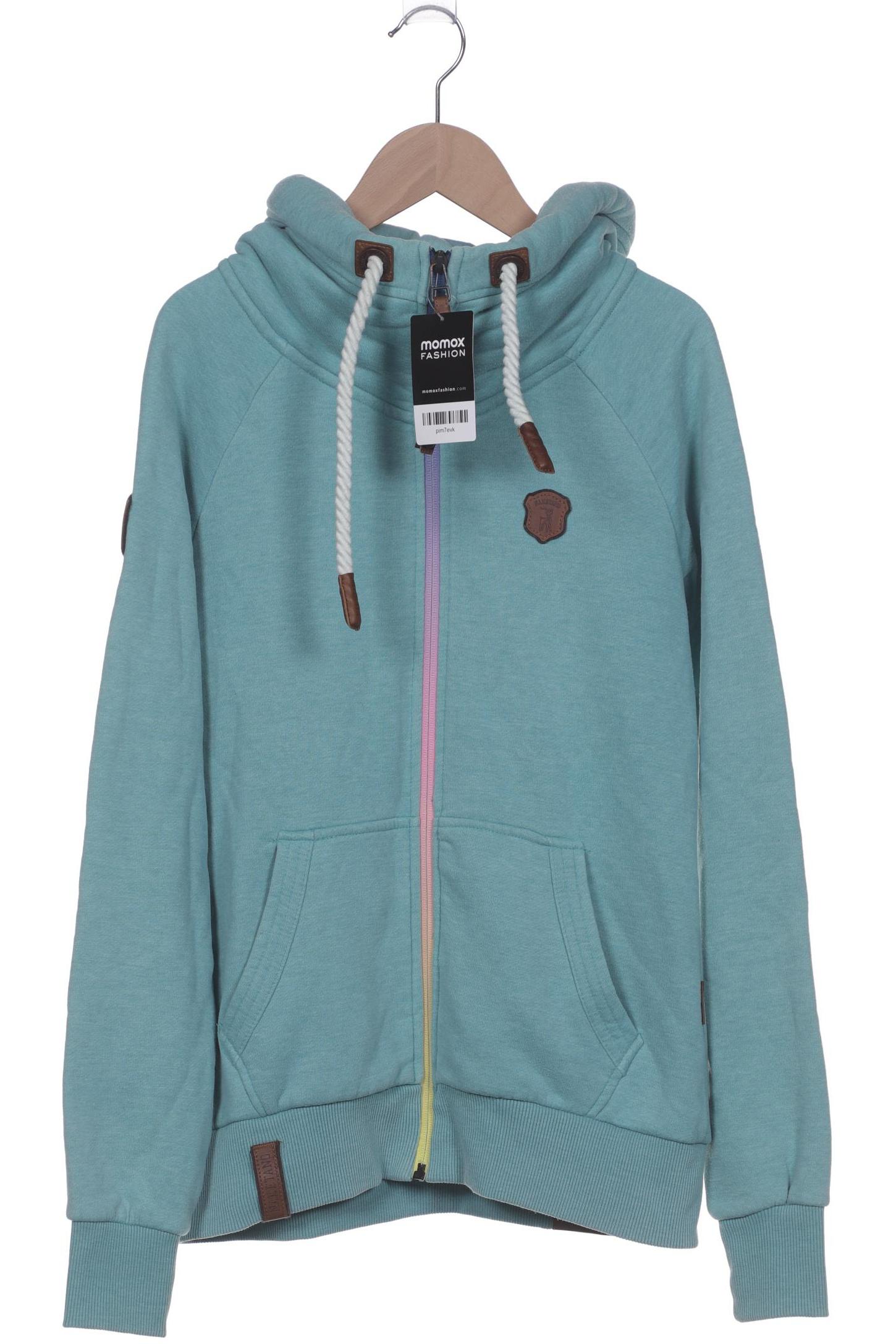 

Naketano Damen Kapuzenpullover, türkis, Gr. 38