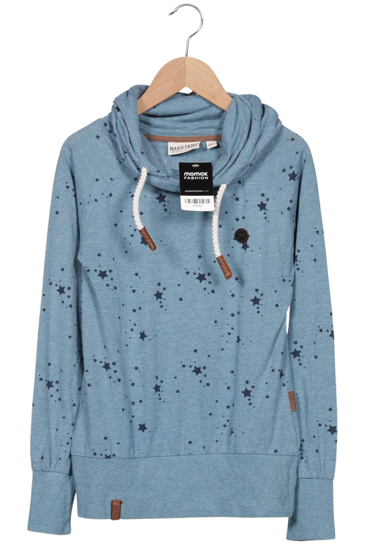 

Naketano Damen Kapuzenpullover, blau, Gr. 34