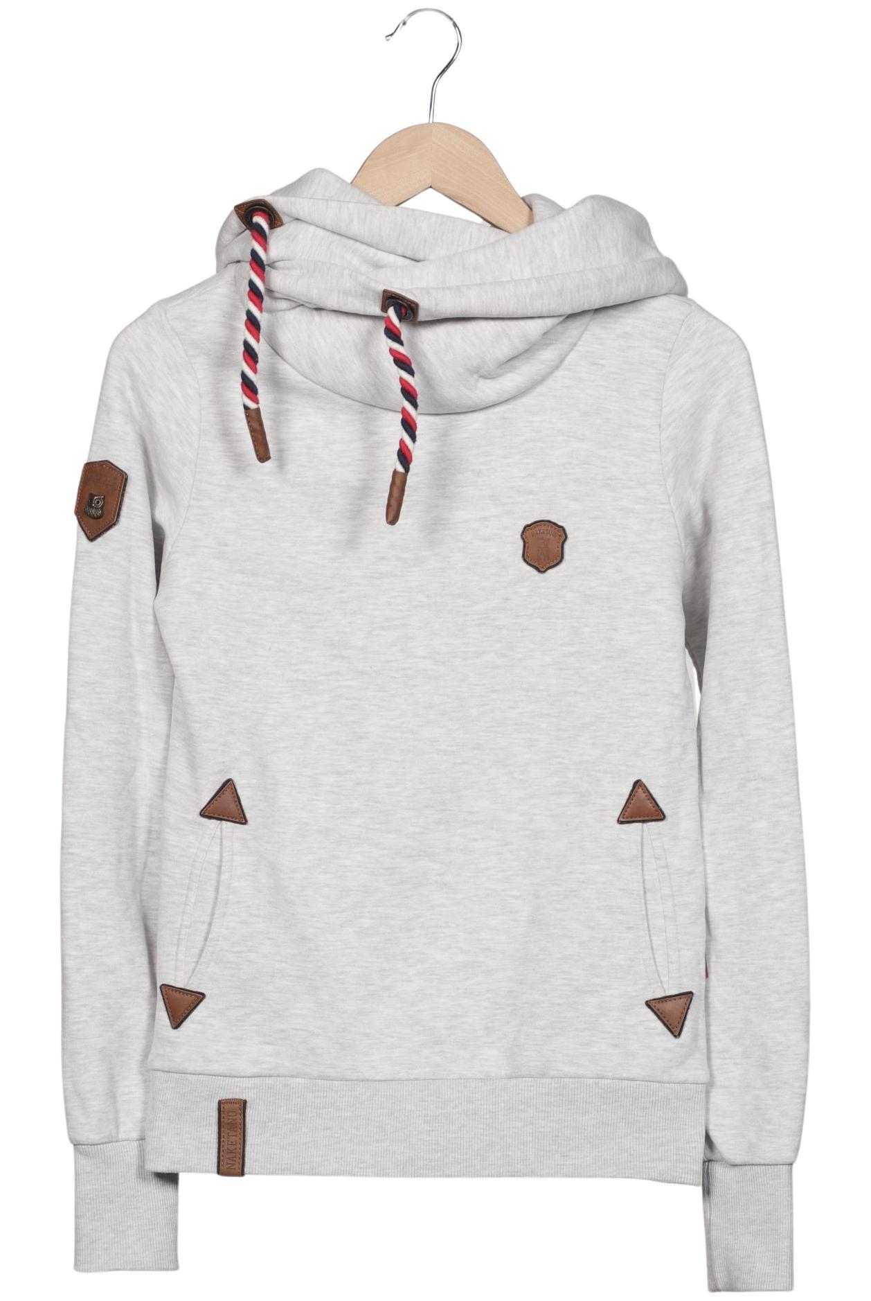 

Naketano Damen Kapuzenpullover, grau, Gr. 36
