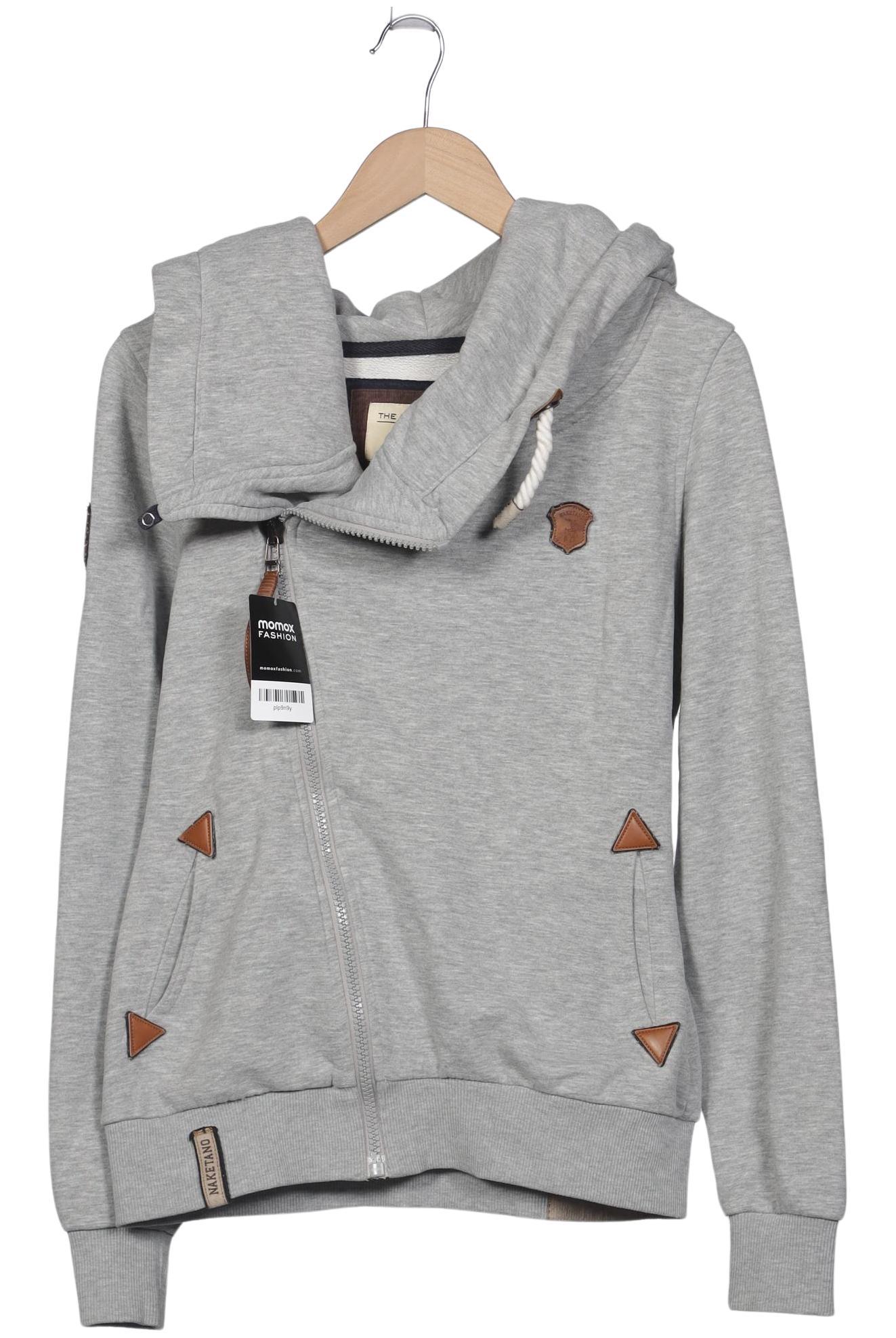 

Naketano Damen Kapuzenpullover, grau, Gr. 38