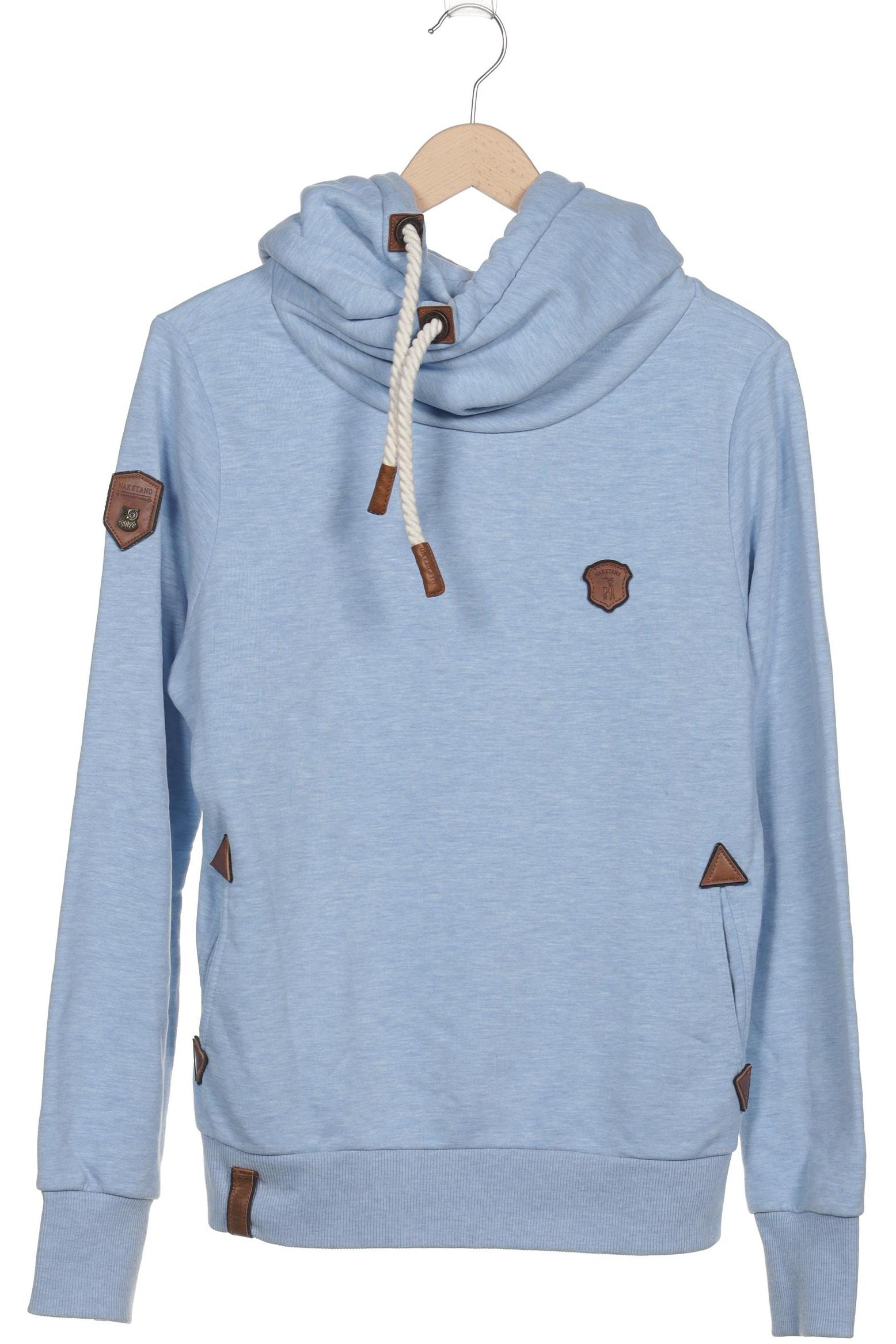 

Naketano Damen Kapuzenpullover, hellblau, Gr. 44