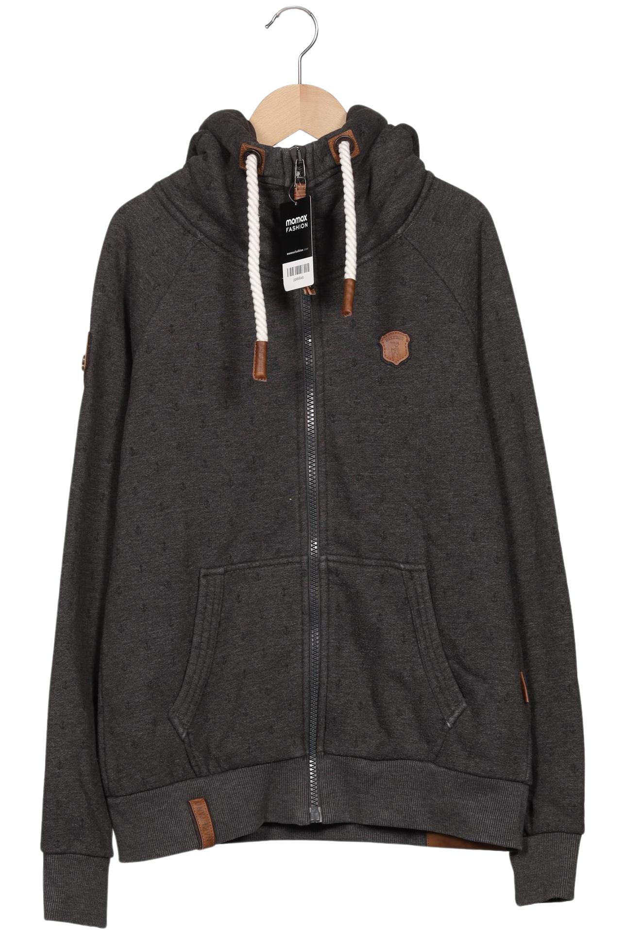 

Naketano Damen Kapuzenpullover, grau, Gr. 42