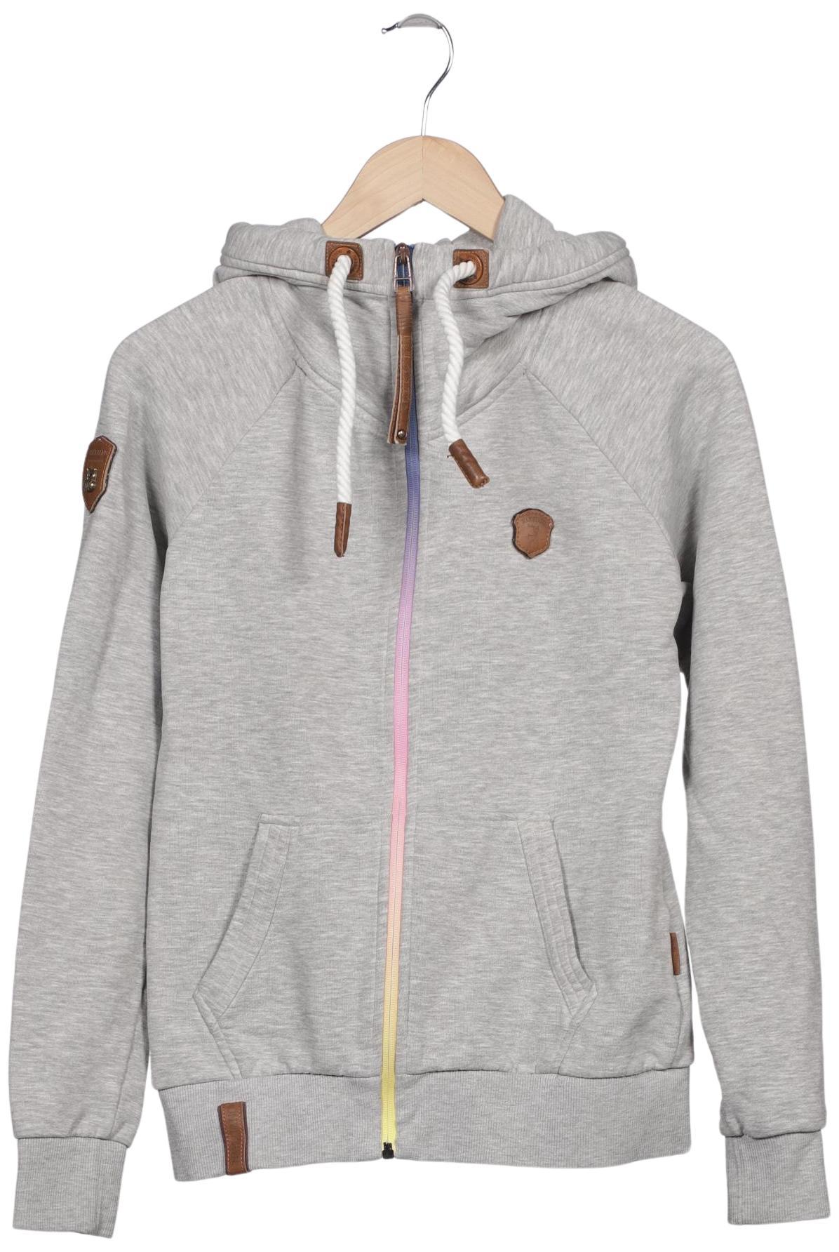 

Naketano Damen Kapuzenpullover, grau, Gr. 38