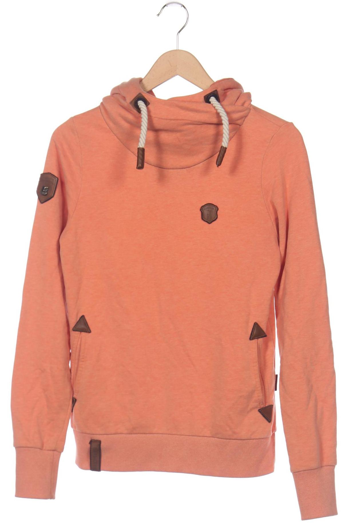 

Naketano Damen Kapuzenpullover, orange, Gr. 38