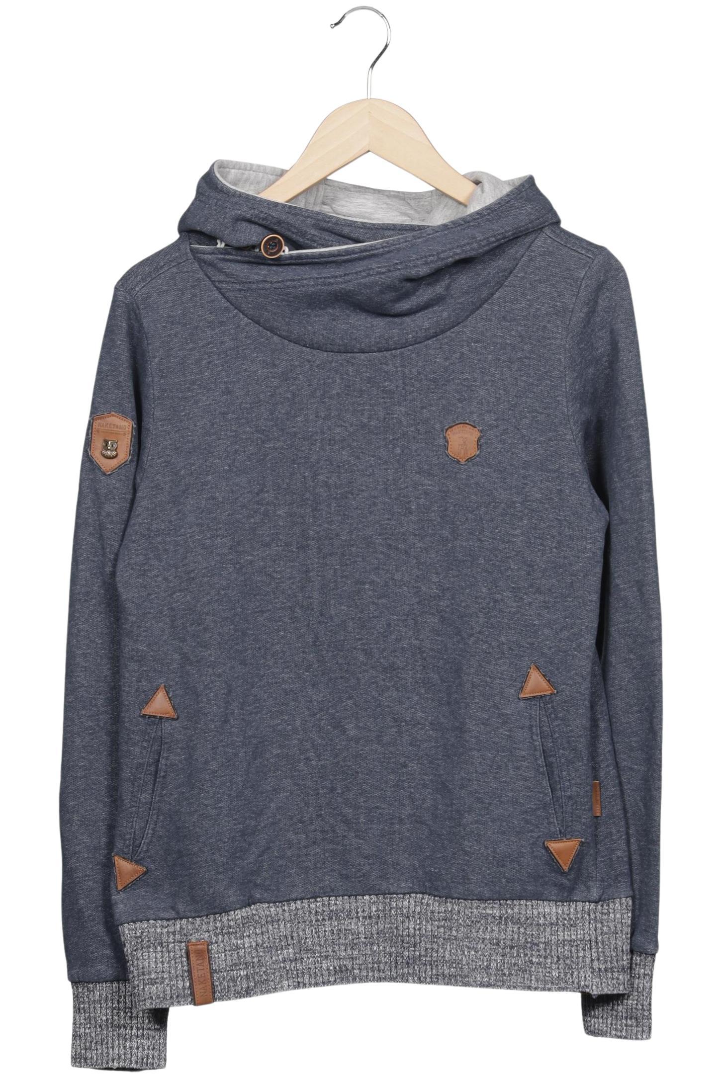 

Naketano Damen Kapuzenpullover, blau, Gr. 42