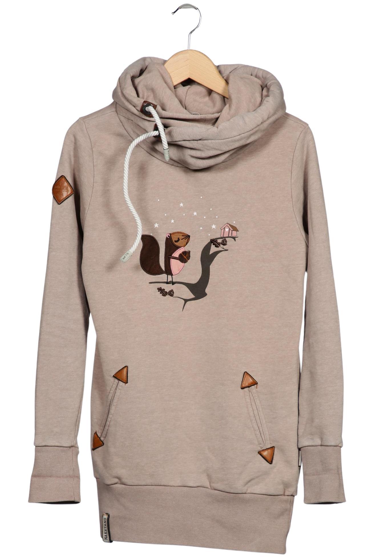 

Naketano Damen Kapuzenpullover, beige, Gr. 42