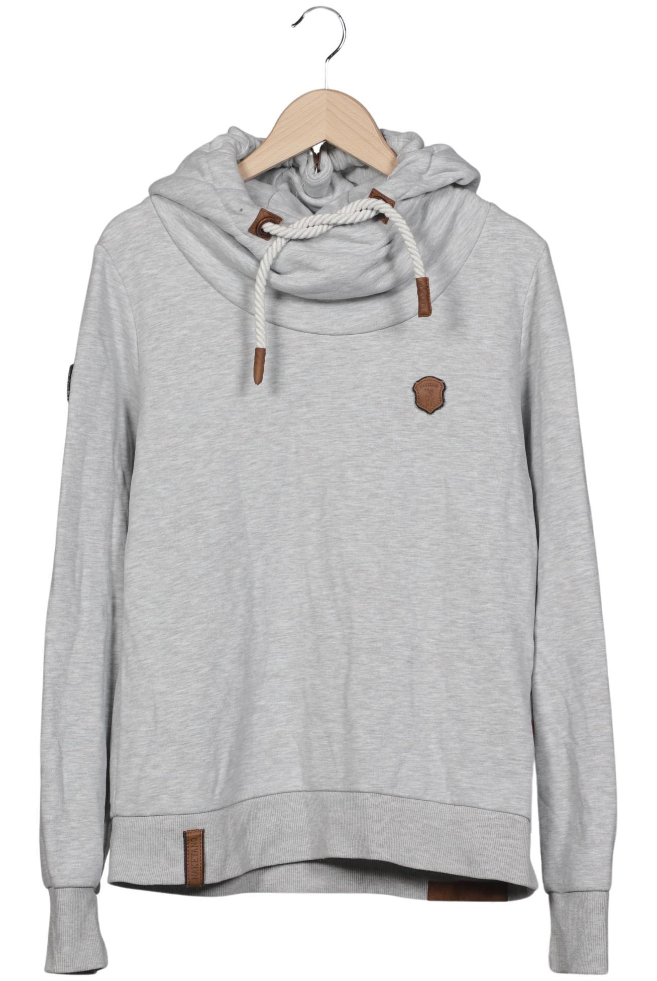 

Naketano Damen Kapuzenpullover, grau, Gr. 44