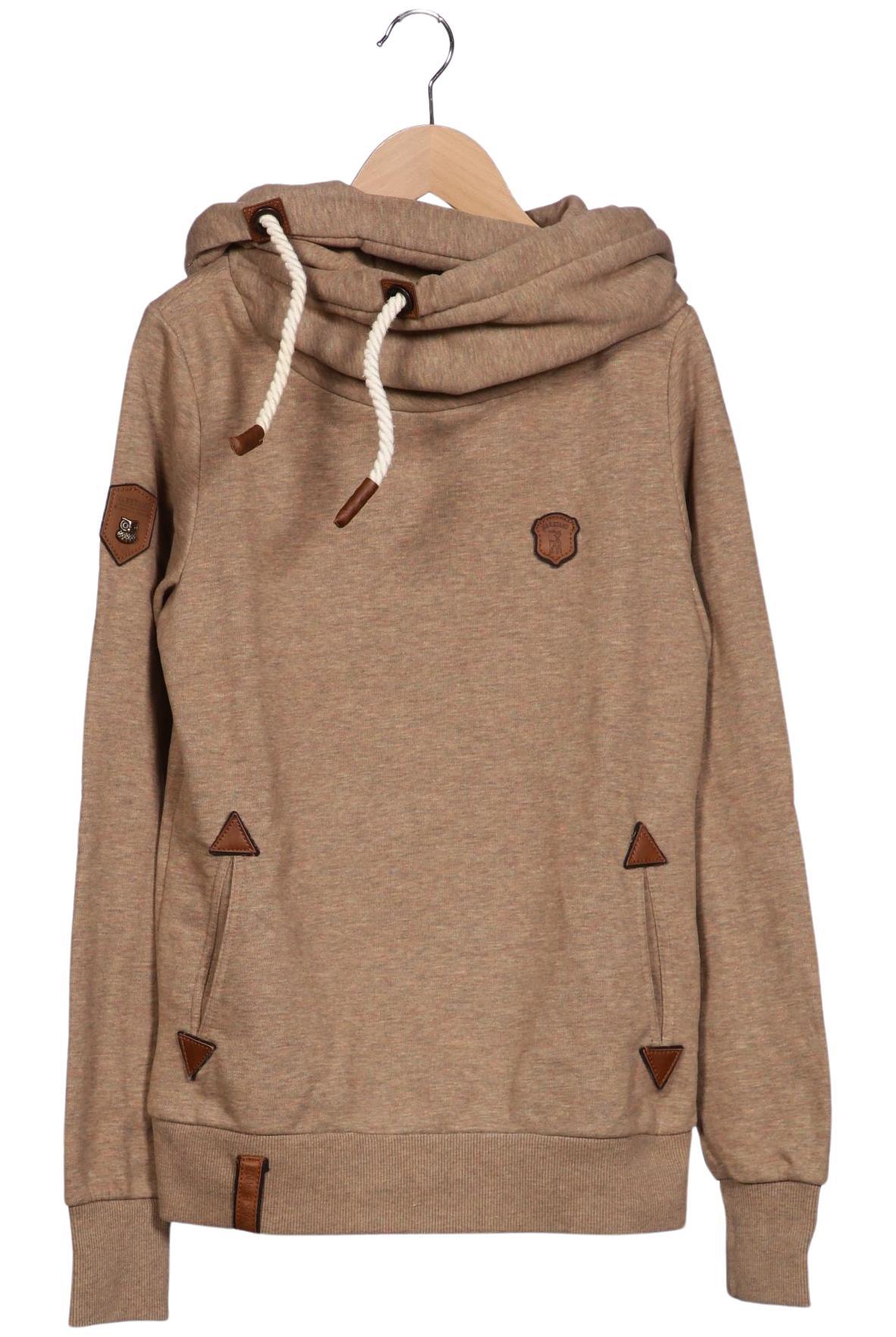 

Naketano Damen Kapuzenpullover, beige, Gr. 38