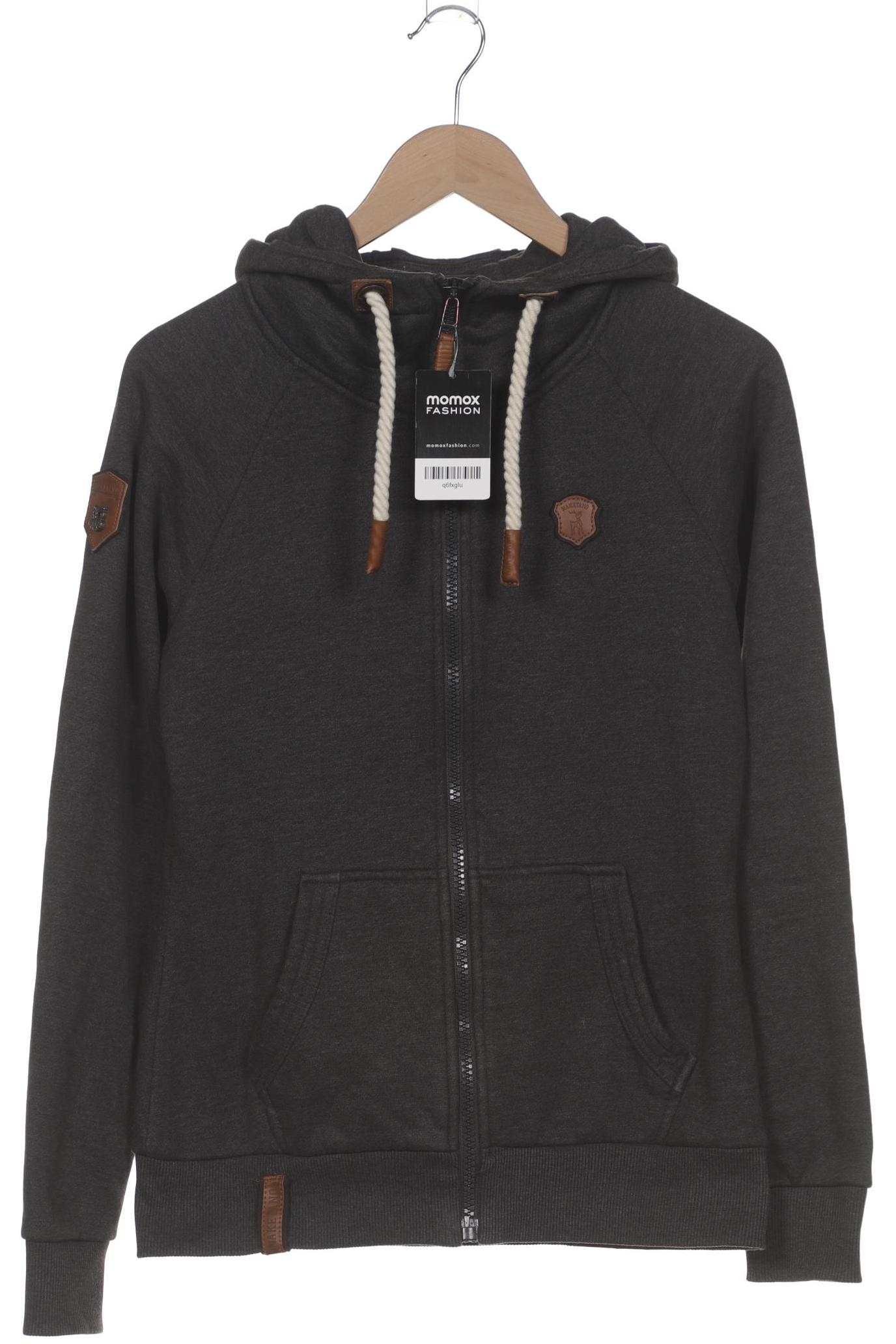 

Naketano Damen Kapuzenpullover, grau, Gr. 38