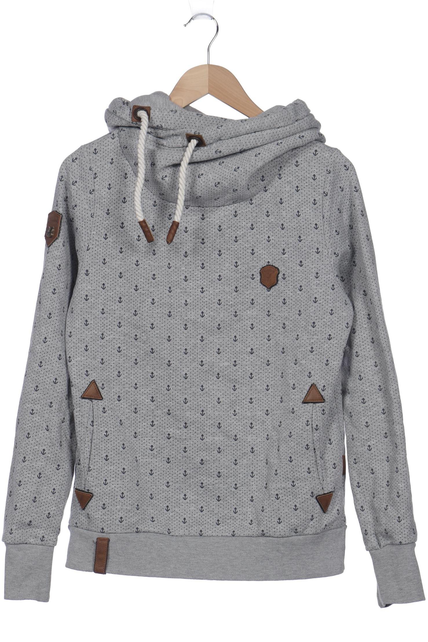 

Naketano Damen Kapuzenpullover, grau, Gr. 42