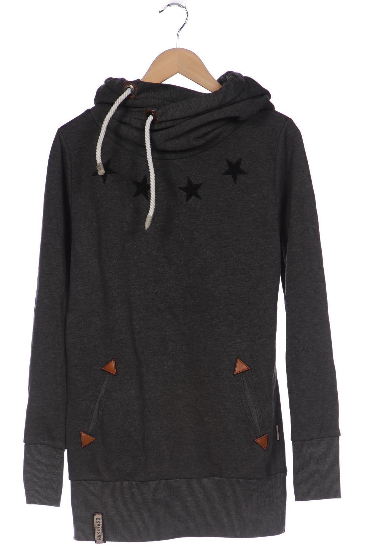 

Naketano Damen Kapuzenpullover, grau, Gr. 42
