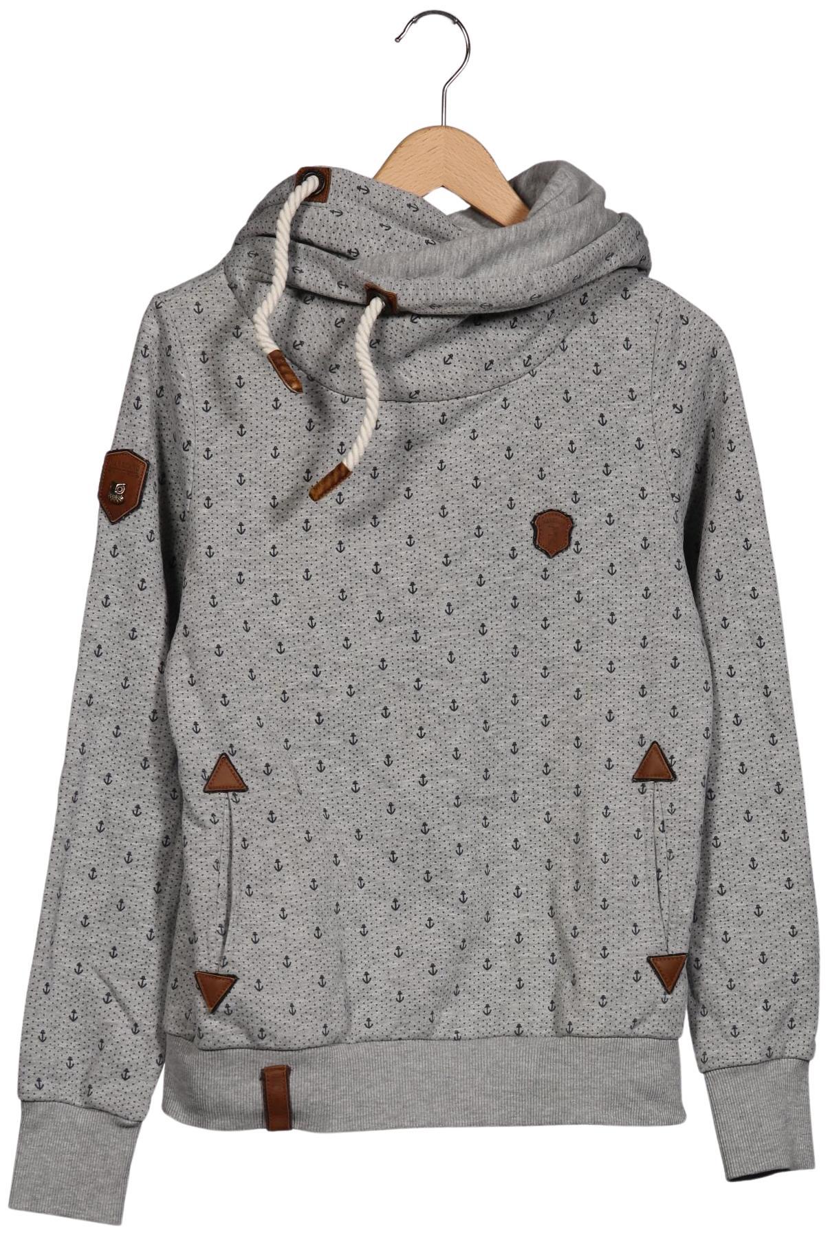 

Naketano Damen Kapuzenpullover, grau, Gr. 42