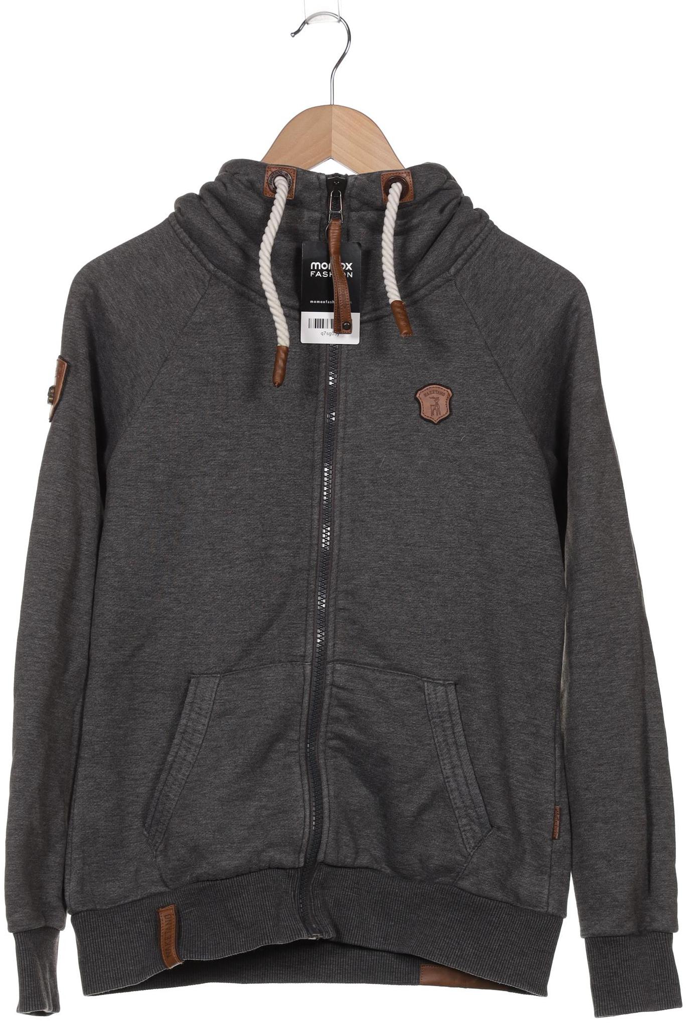 

Naketano Damen Kapuzenpullover, grau, Gr. 38