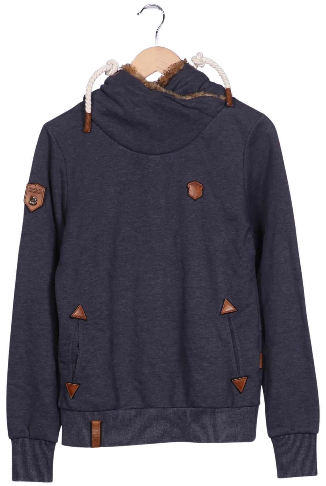 

Naketano Damen Kapuzenpullover, grau, Gr. 38