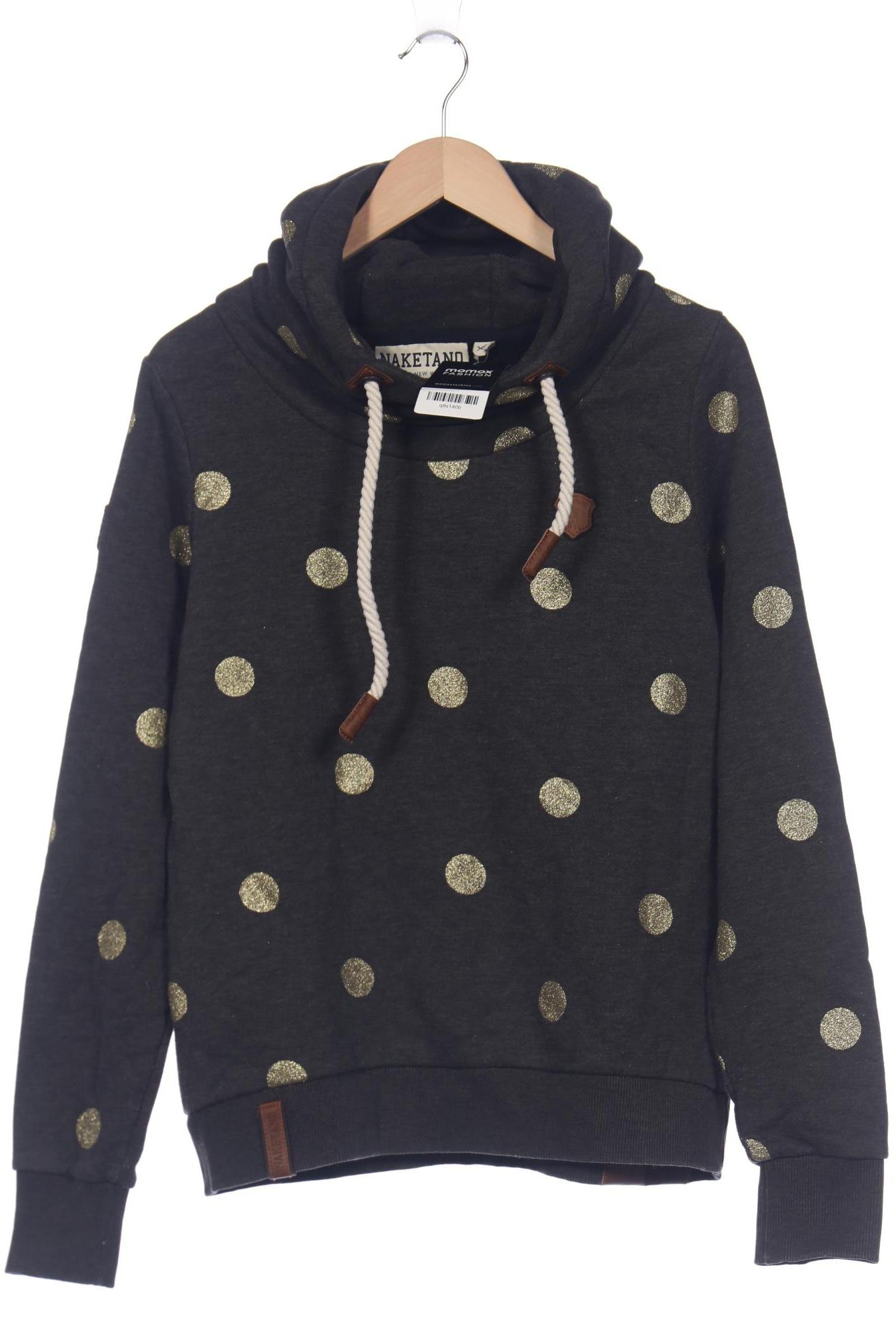 

Naketano Damen Kapuzenpullover, grau, Gr. 44