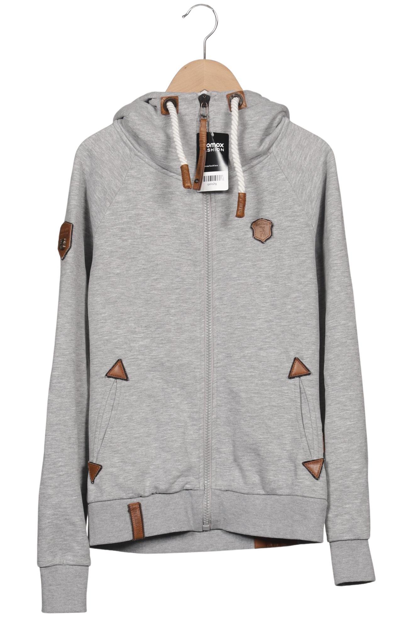 

Naketano Damen Kapuzenpullover, grau, Gr. 36
