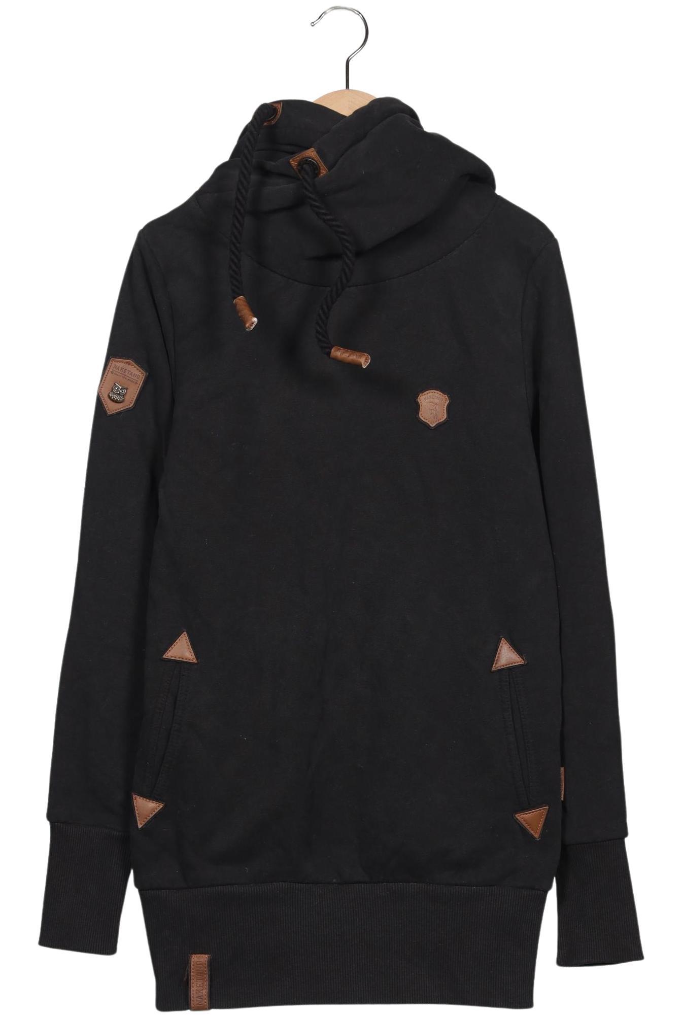 

Naketano Damen Kapuzenpullover, schwarz, Gr. 36