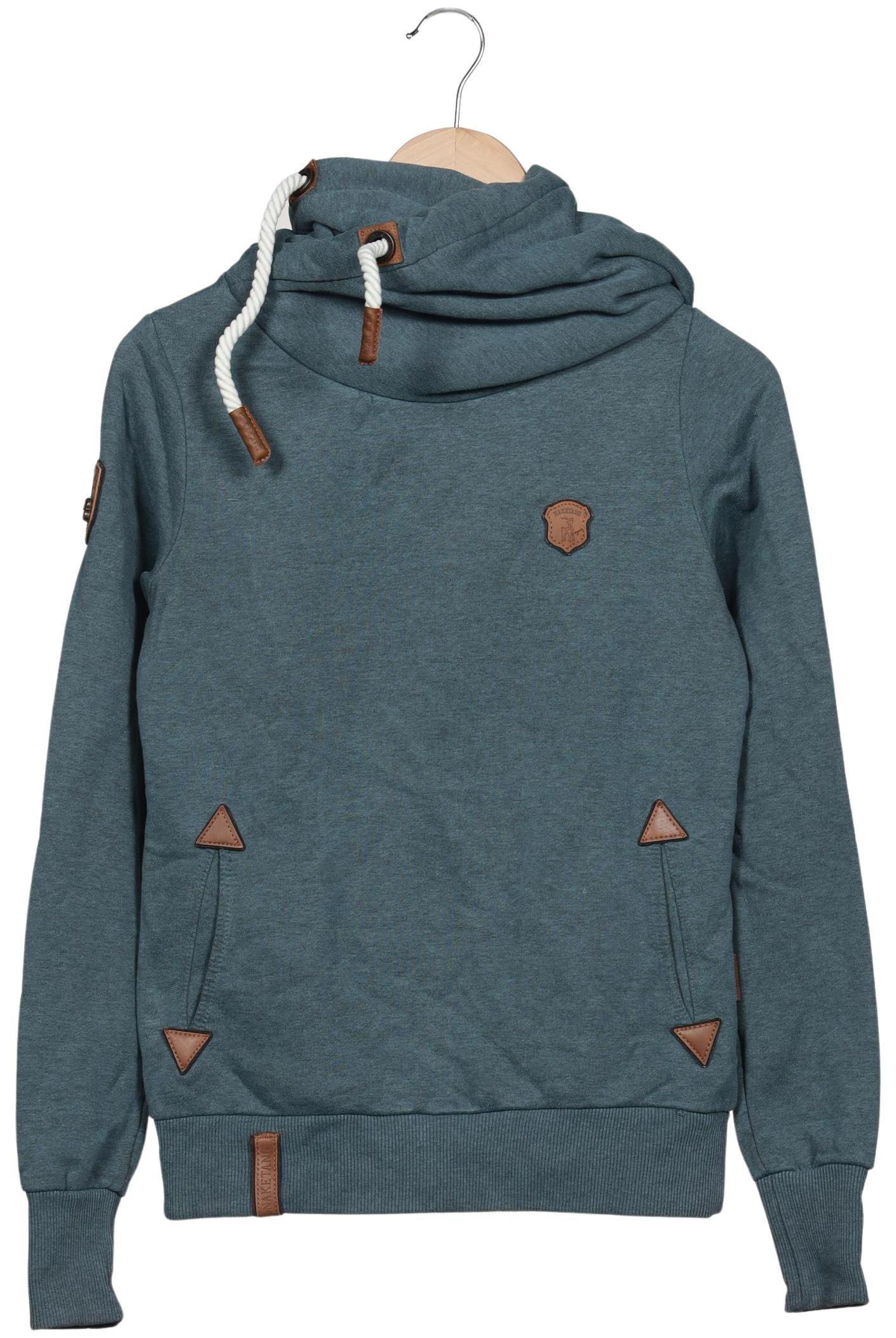 

Naketano Damen Kapuzenpullover, türkis, Gr. 36
