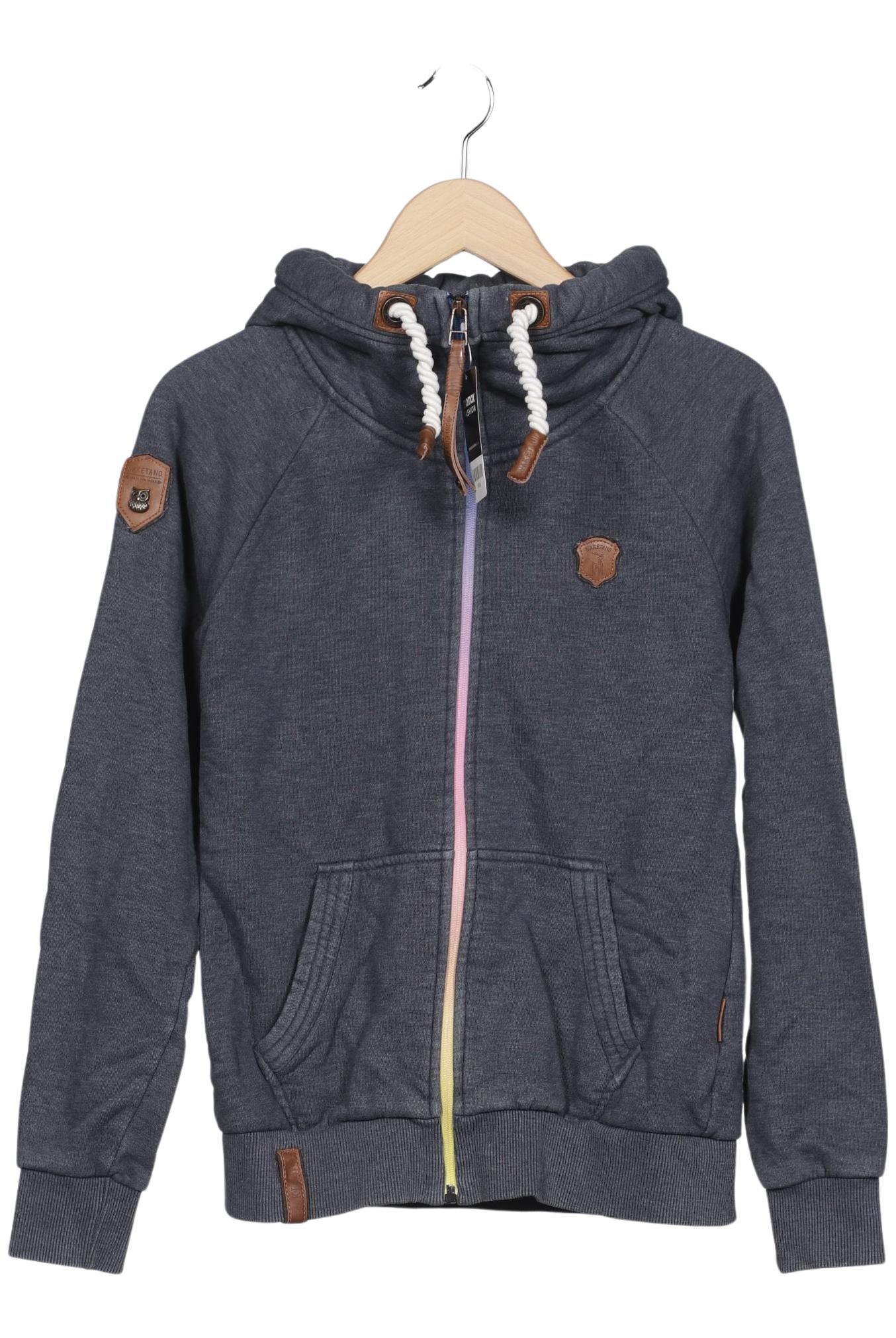 

Naketano Damen Kapuzenpullover, grau, Gr. 38