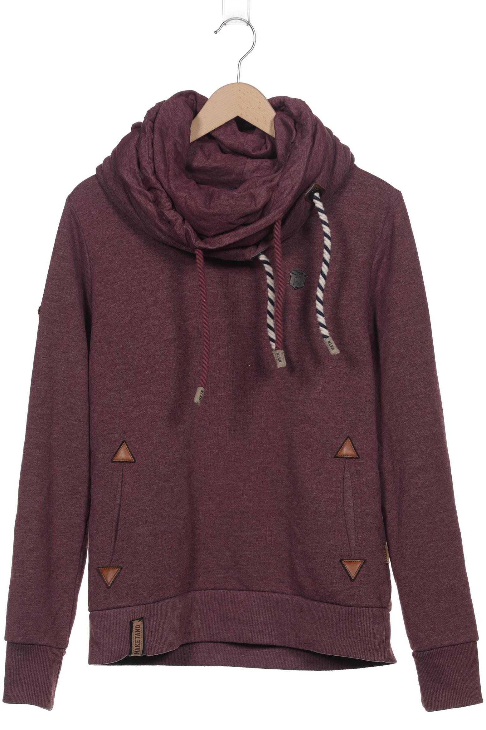 

Naketano Damen Kapuzenpullover, bordeaux, Gr. 42