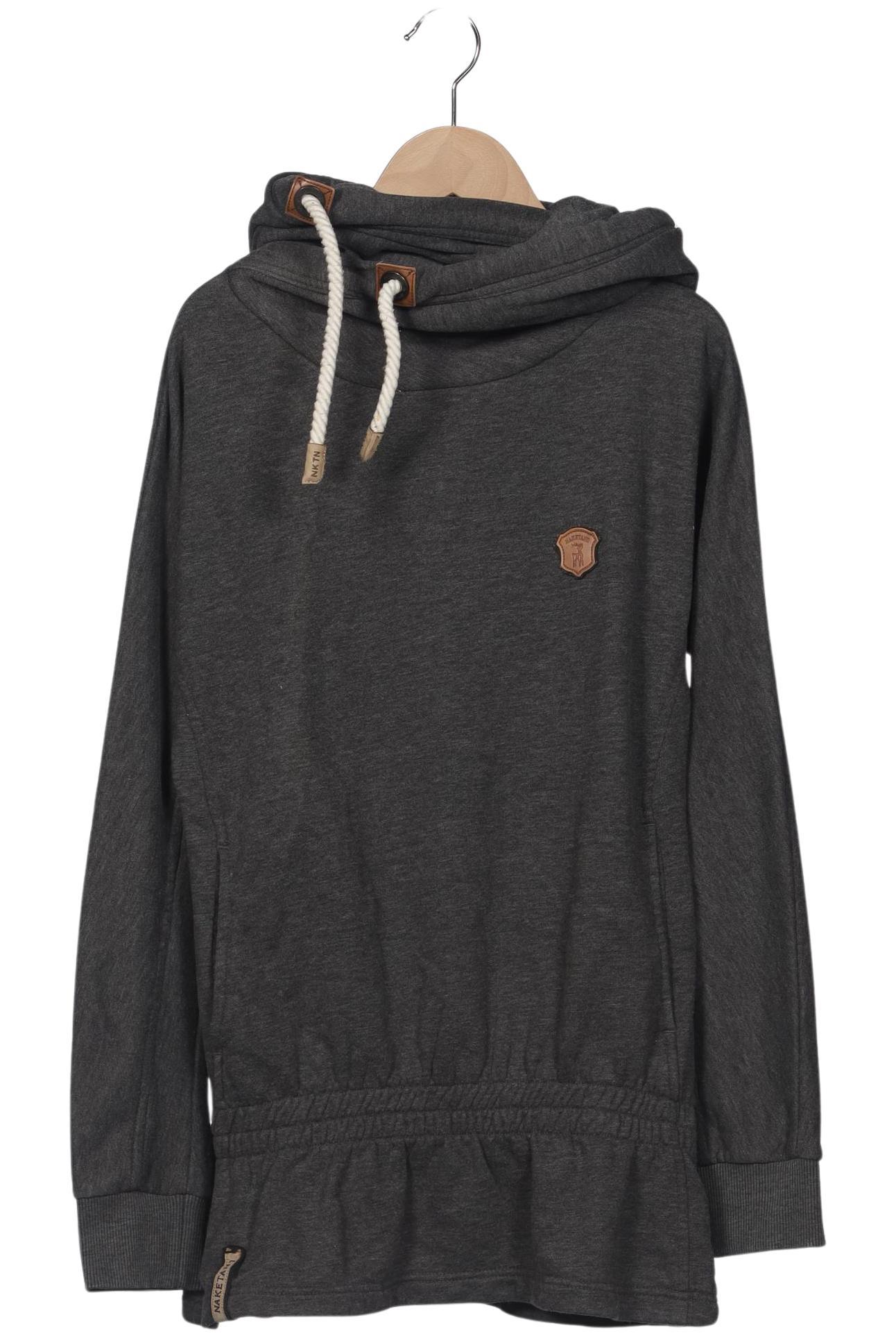 

Naketano Damen Kapuzenpullover, grau, Gr. 38