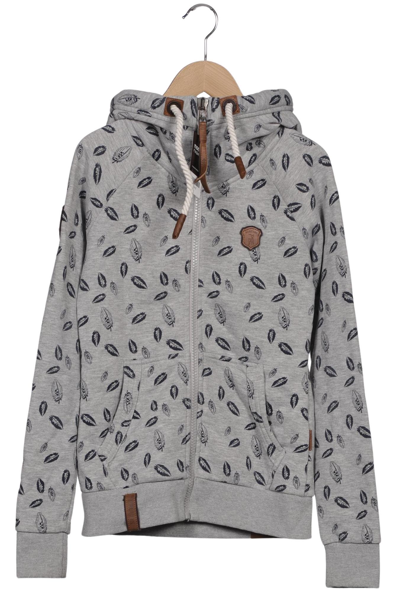 

Naketano Damen Kapuzenpullover, grau, Gr. 34