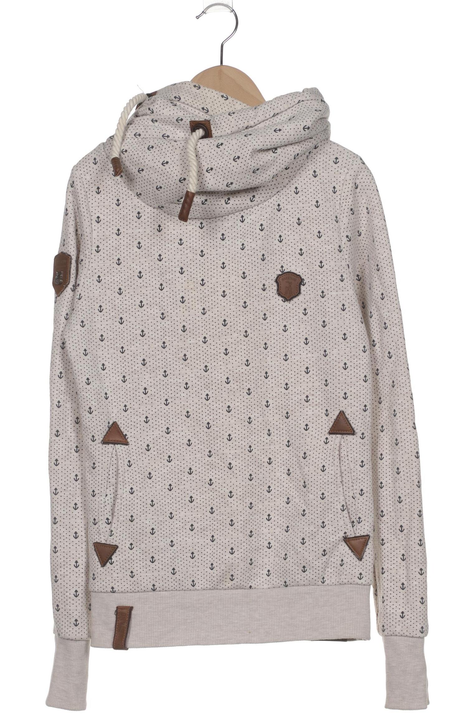 

Naketano Damen Kapuzenpullover, weiß, Gr. 36
