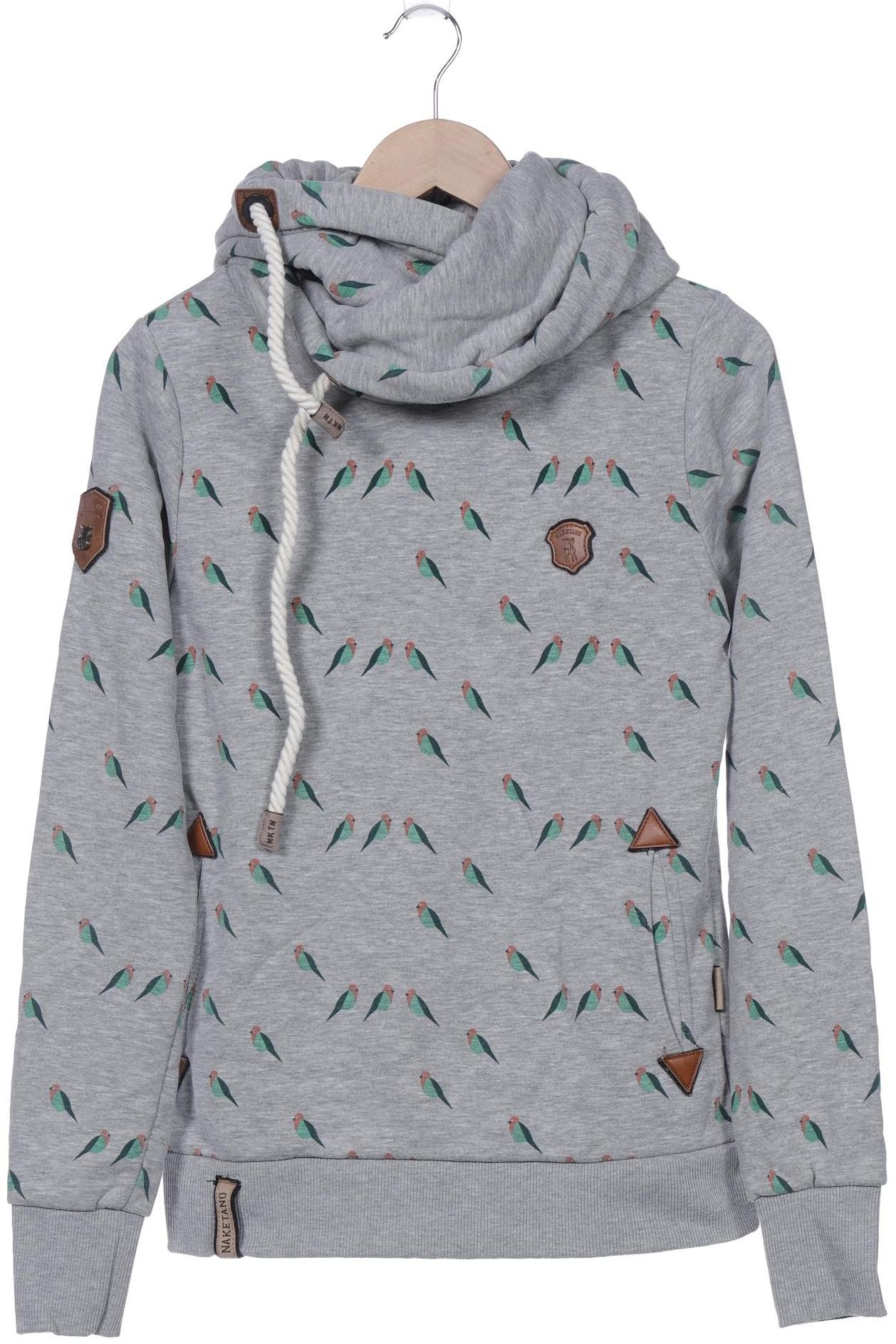 

Naketano Damen Kapuzenpullover, grau, Gr. 38