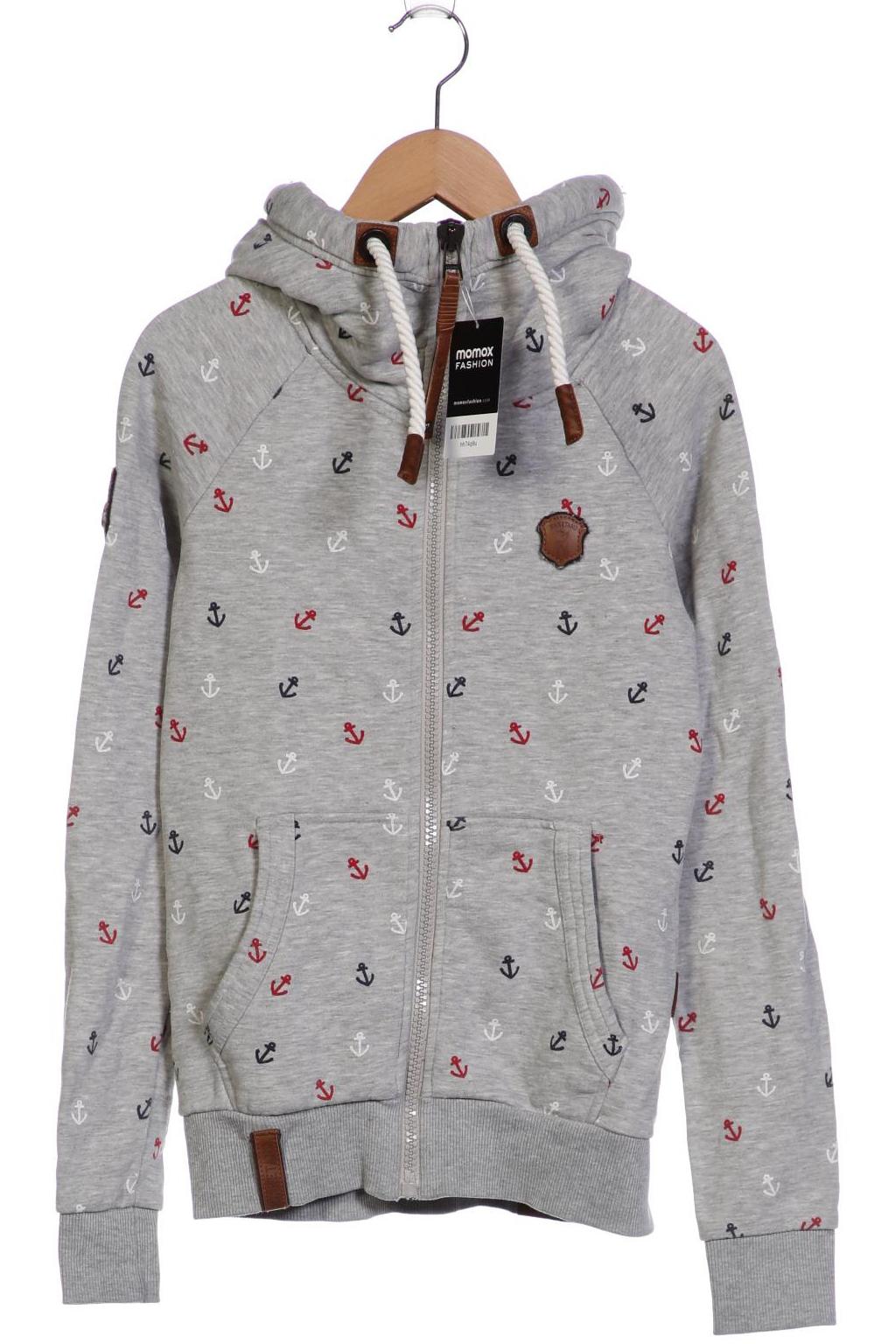 

Naketano Damen Kapuzenpullover, grau, Gr. 34