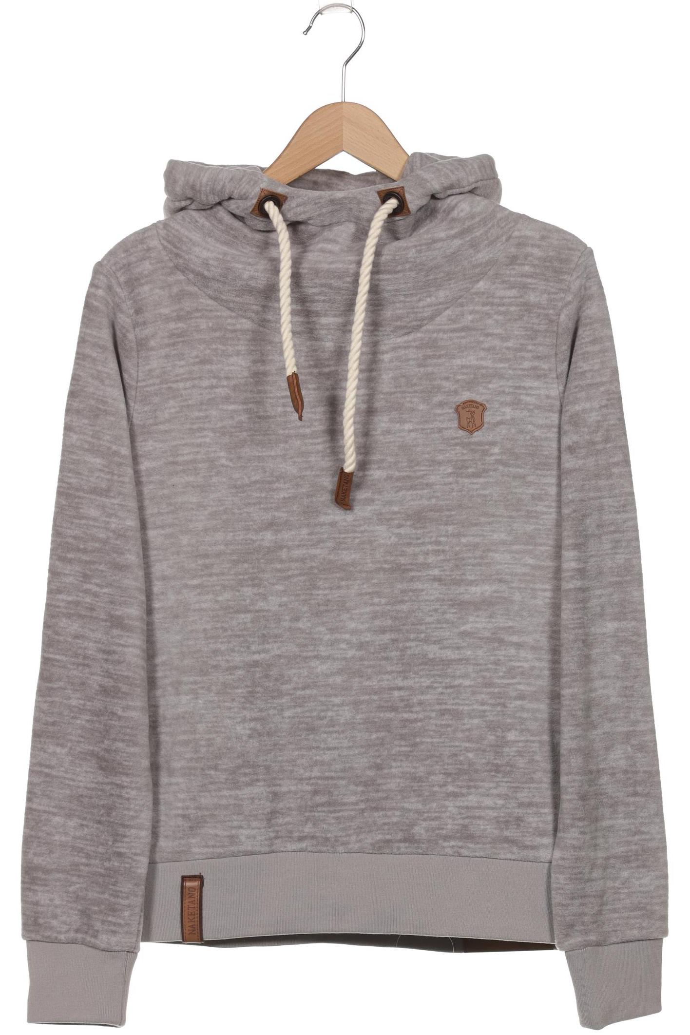 

Naketano Damen Kapuzenpullover, grau, Gr. 42