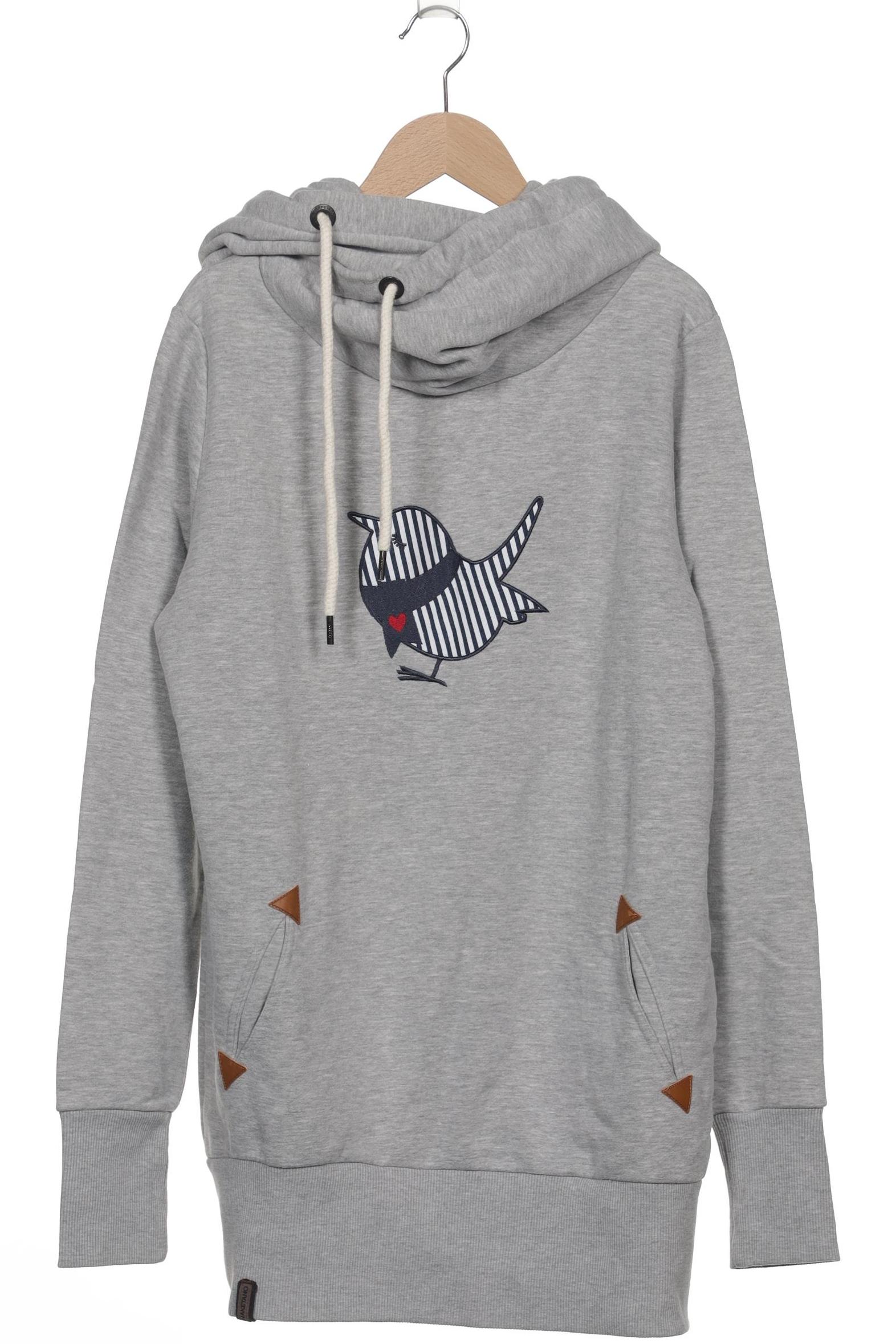 

Naketano Damen Kapuzenpullover, grau, Gr. 44