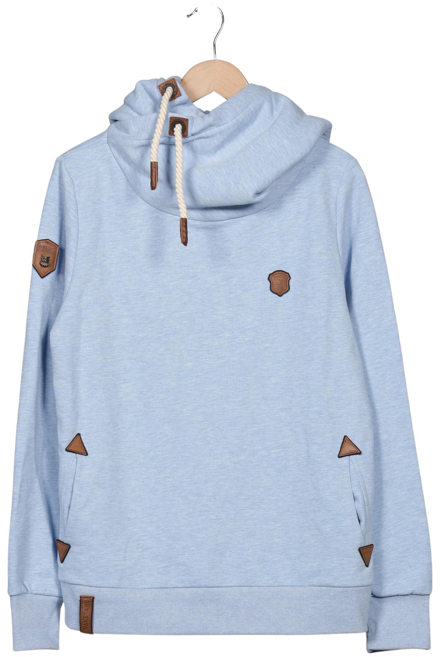 

Naketano Damen Kapuzenpullover, hellblau, Gr. 46