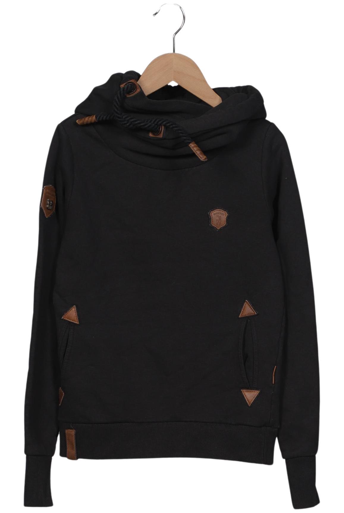 

Naketano Damen Kapuzenpullover, schwarz, Gr. 36