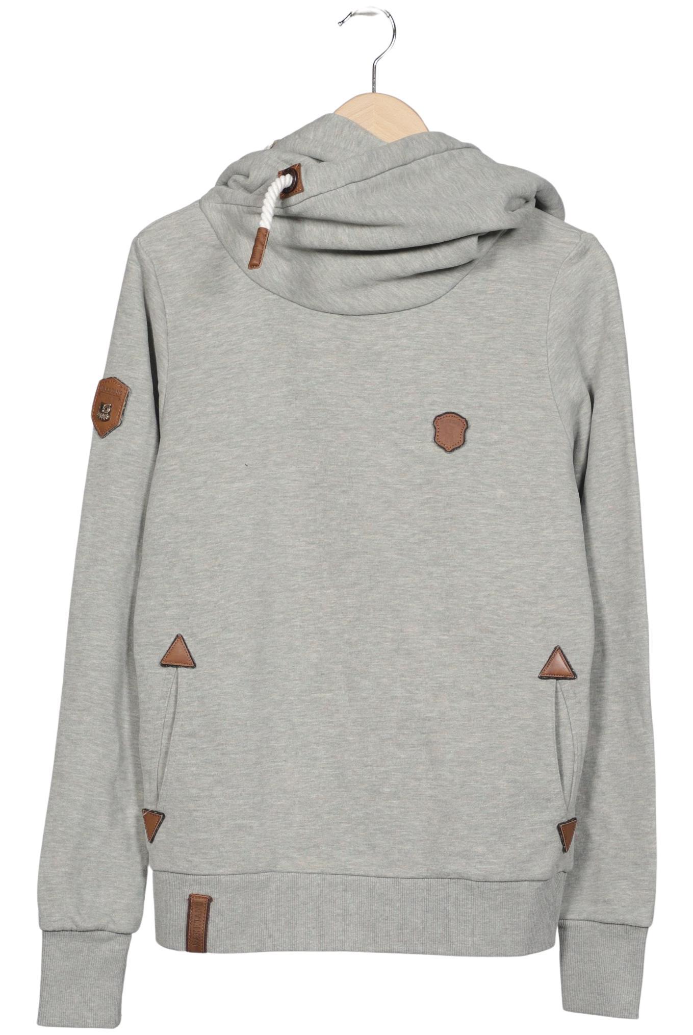 

Naketano Damen Kapuzenpullover, grau, Gr. 42