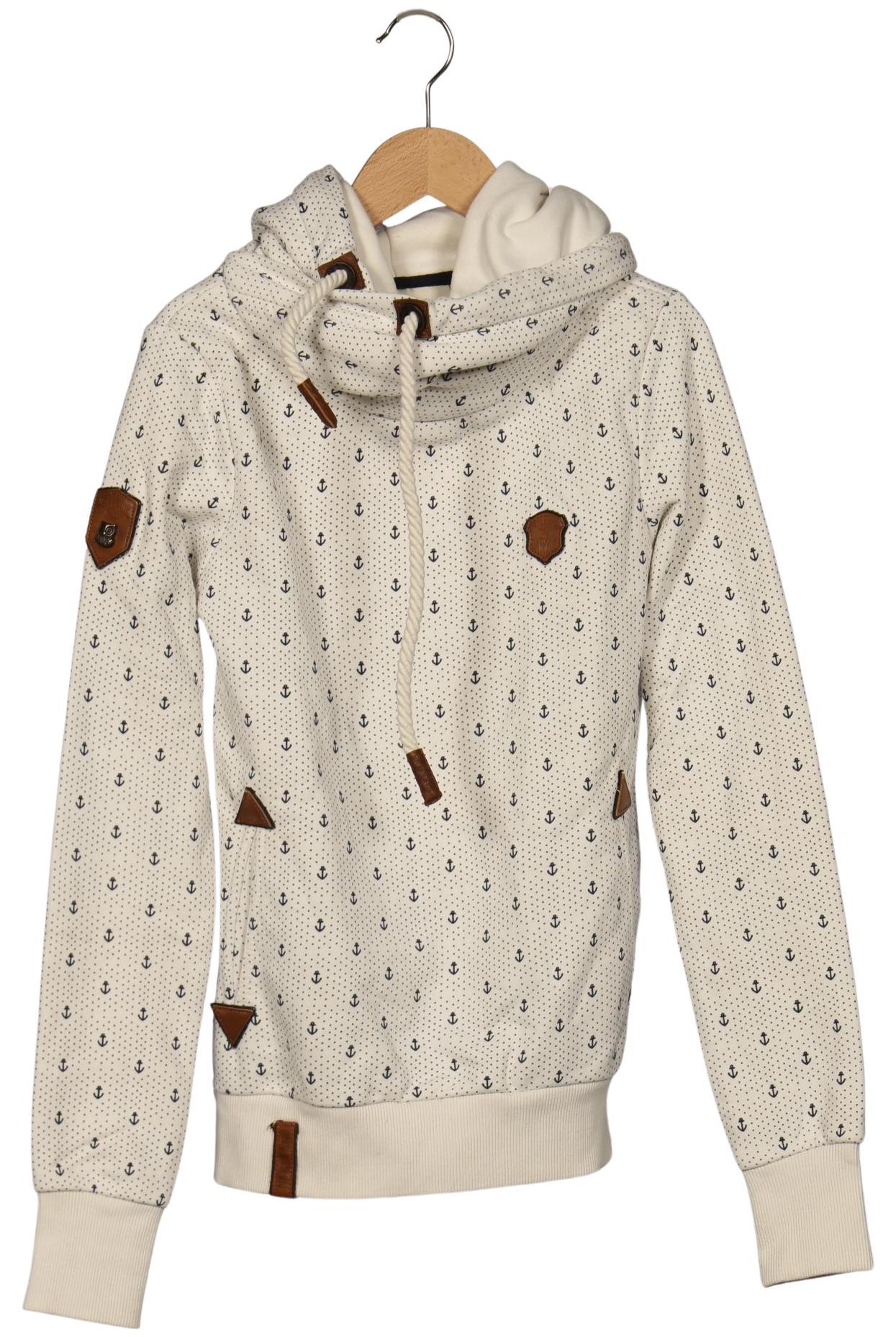 

Naketano Damen Kapuzenpullover, weiß, Gr. 36